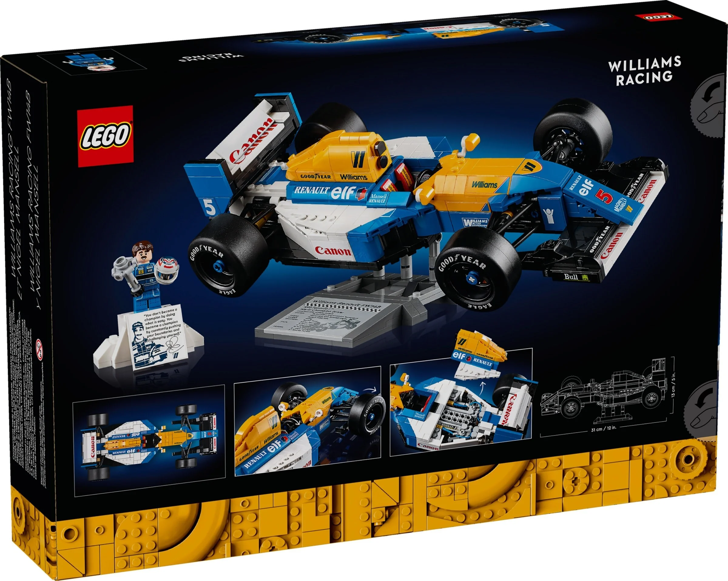 Williams Racing FW14B mit Nigel Mansell - Thumbnail 4
