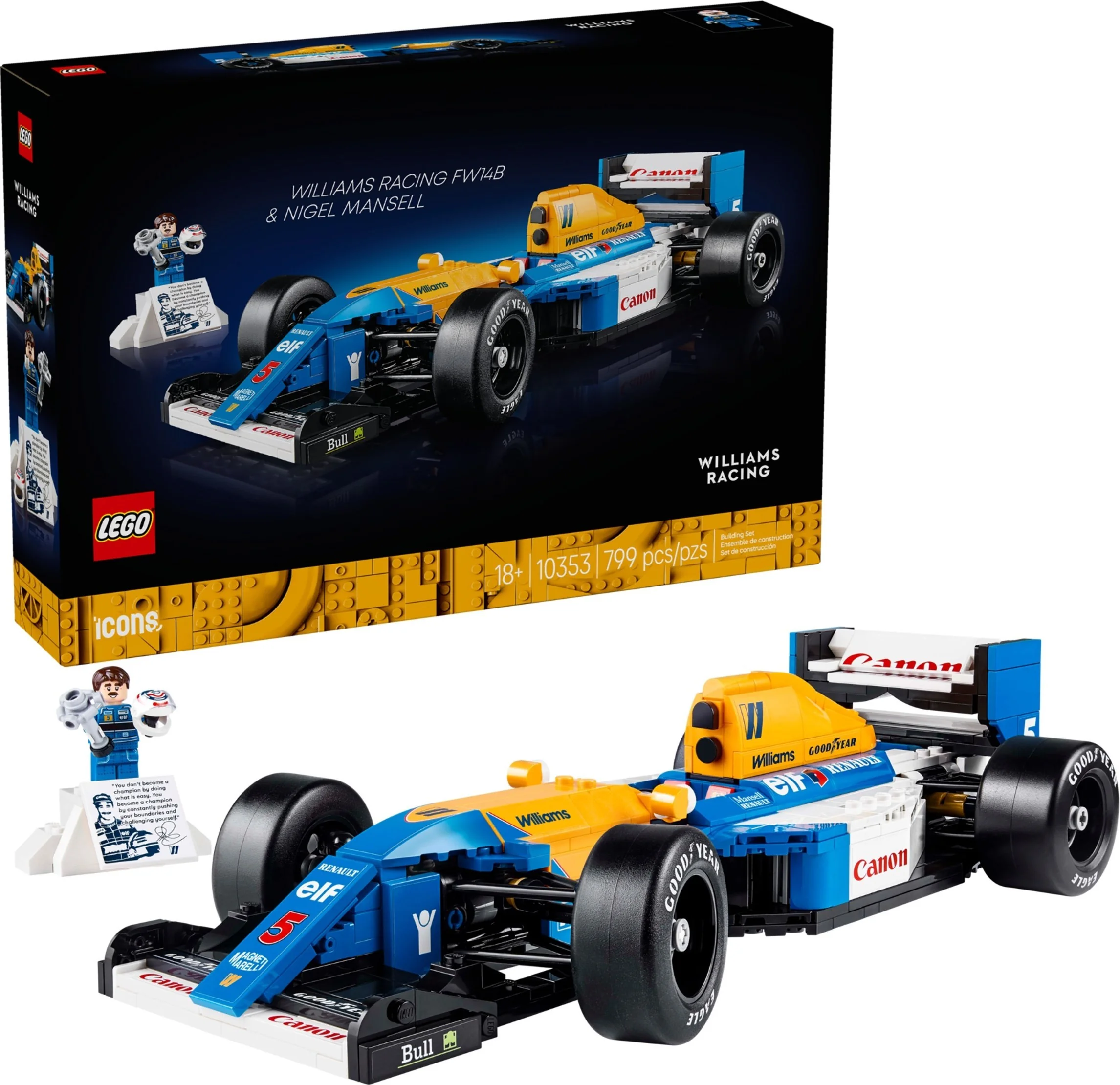 Williams Racing FW14B mit Nigel Mansell - Thumbnail 6