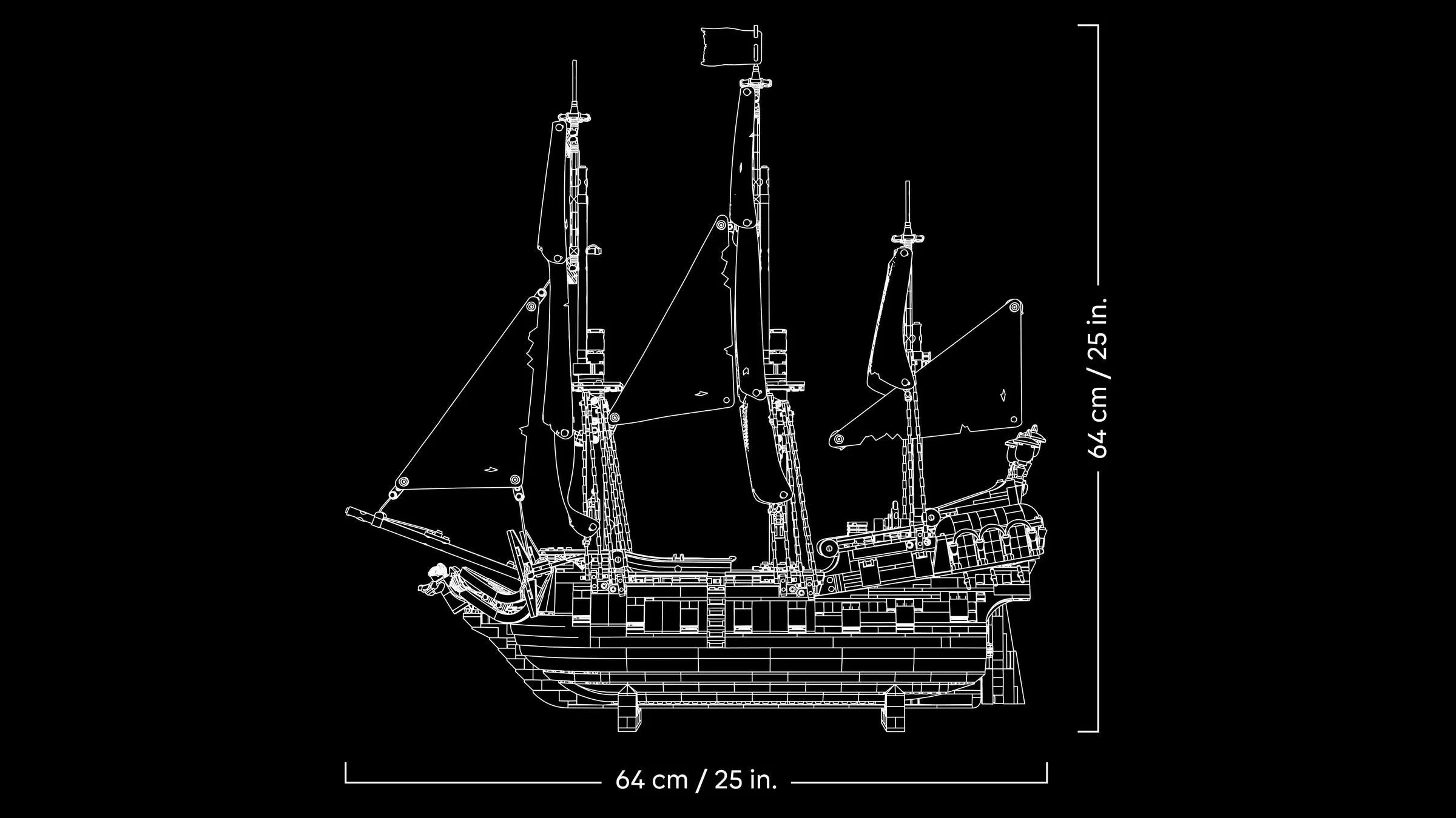 Captain Jack Sparrows Piratenschiff - Thumbnail 9
