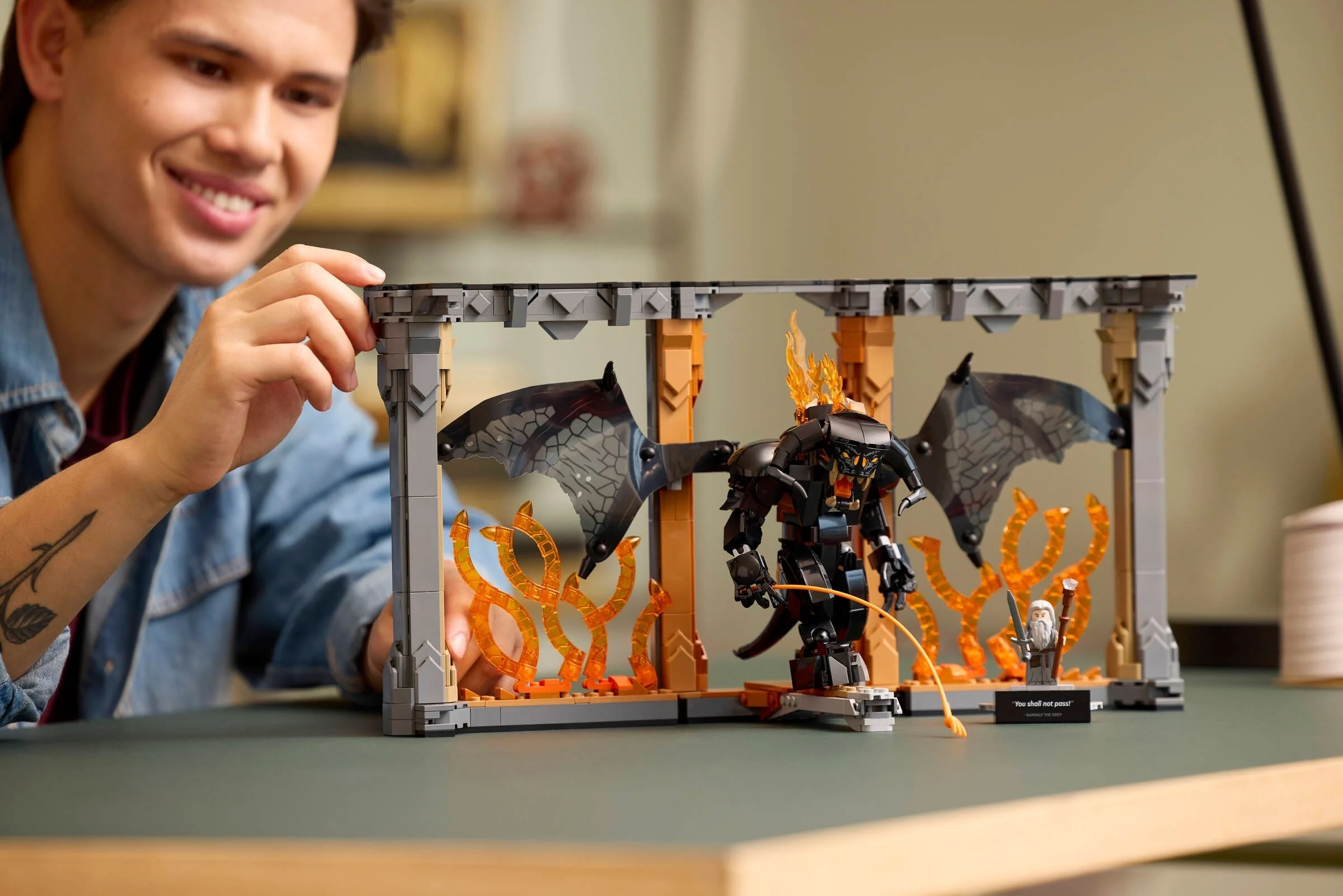 Der Herr der Ringe: Balrog™ Bücherstütze - Thumbnail 4