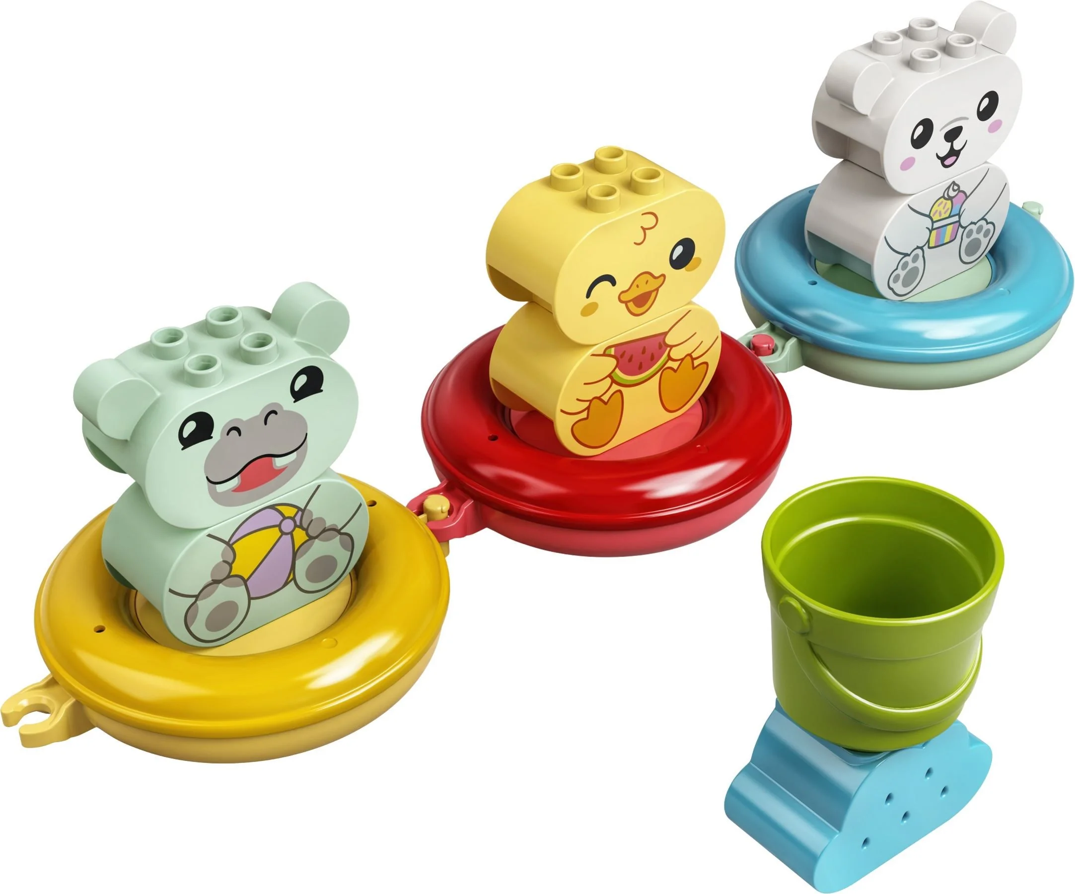Bath Time Fun Floating Animal Train - Bild 1