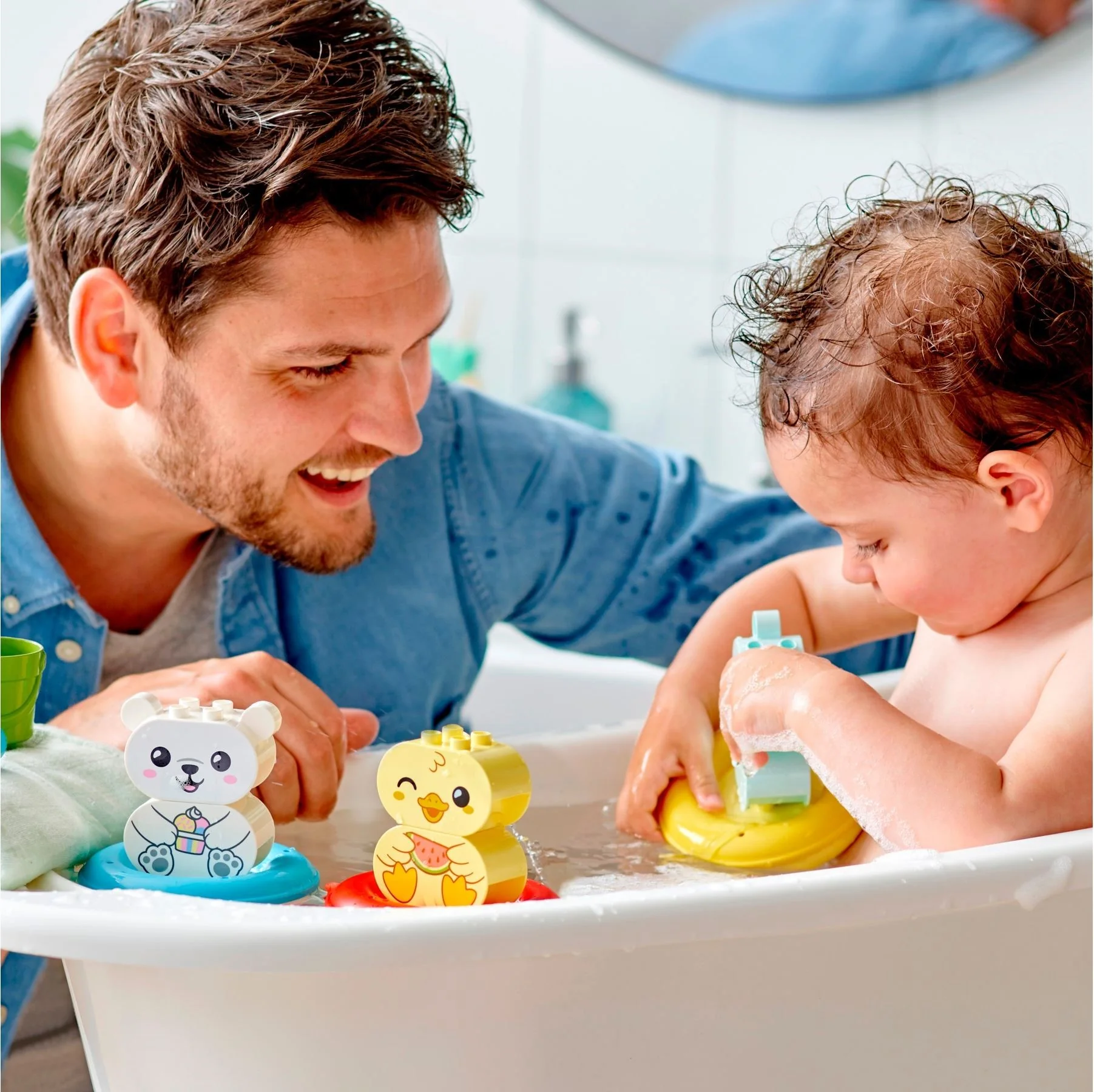 Bath Time Fun Floating Animal Train - Thumbnail 7