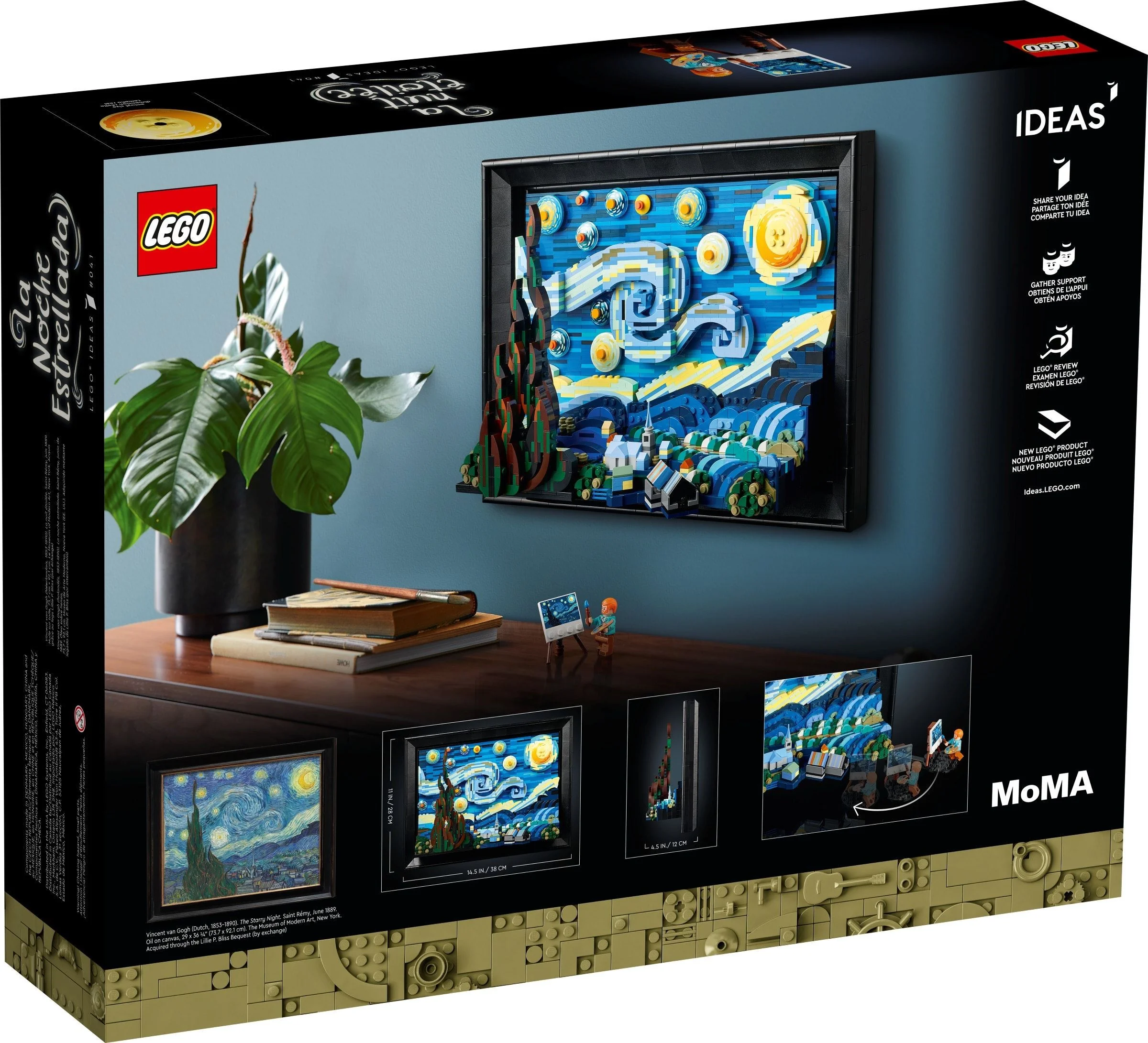 Vincent van Gogh – Sternennacht - Thumbnail 6