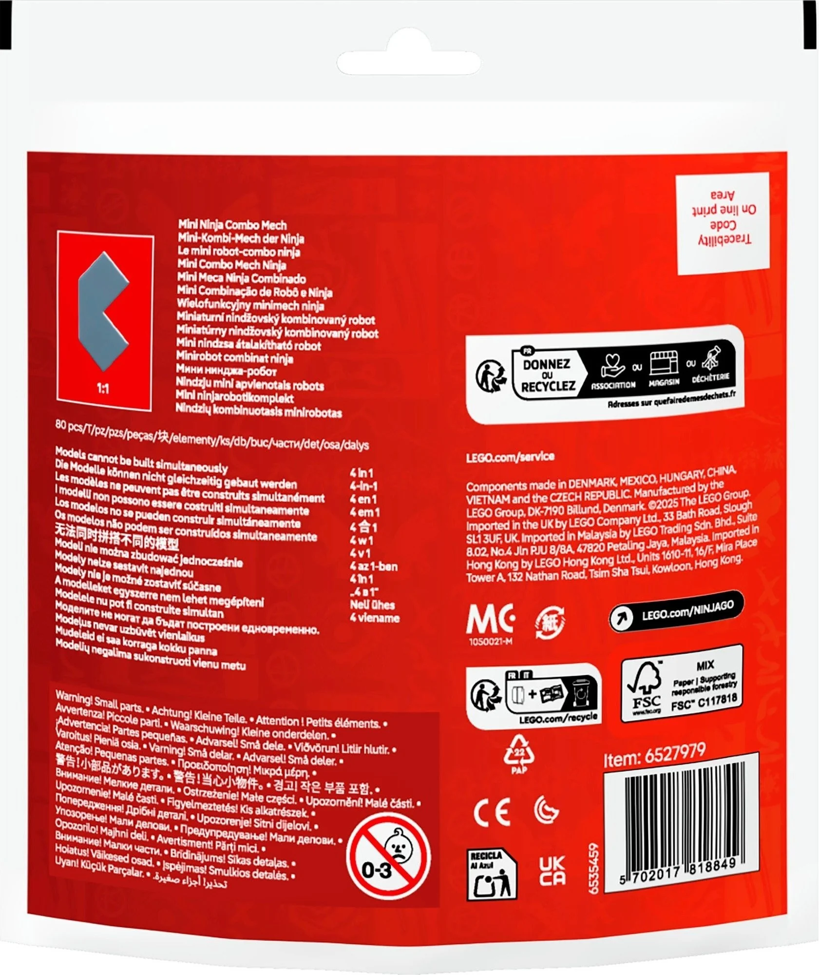 Mini Ninja Combo Mech - Thumbnail 5