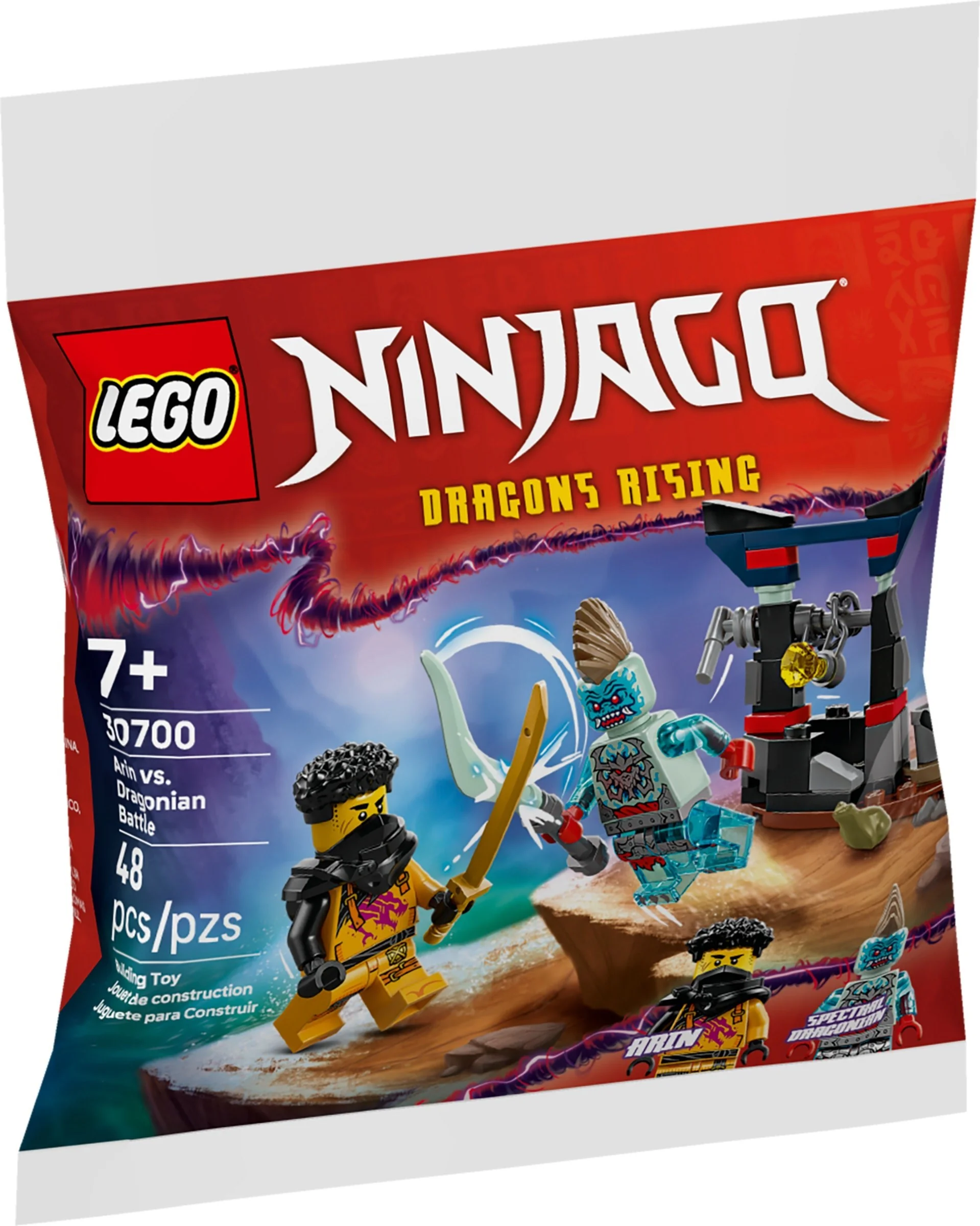 Arins Duell mit dem Drachenmenschen 30700 | NINJAGO® | Offizieller LEGO® Shop DE - Thumbnail 5