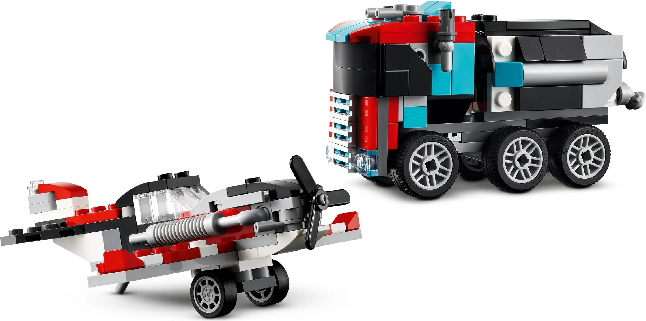 Flatbed Truck With Helicopter - Thumbnail 7