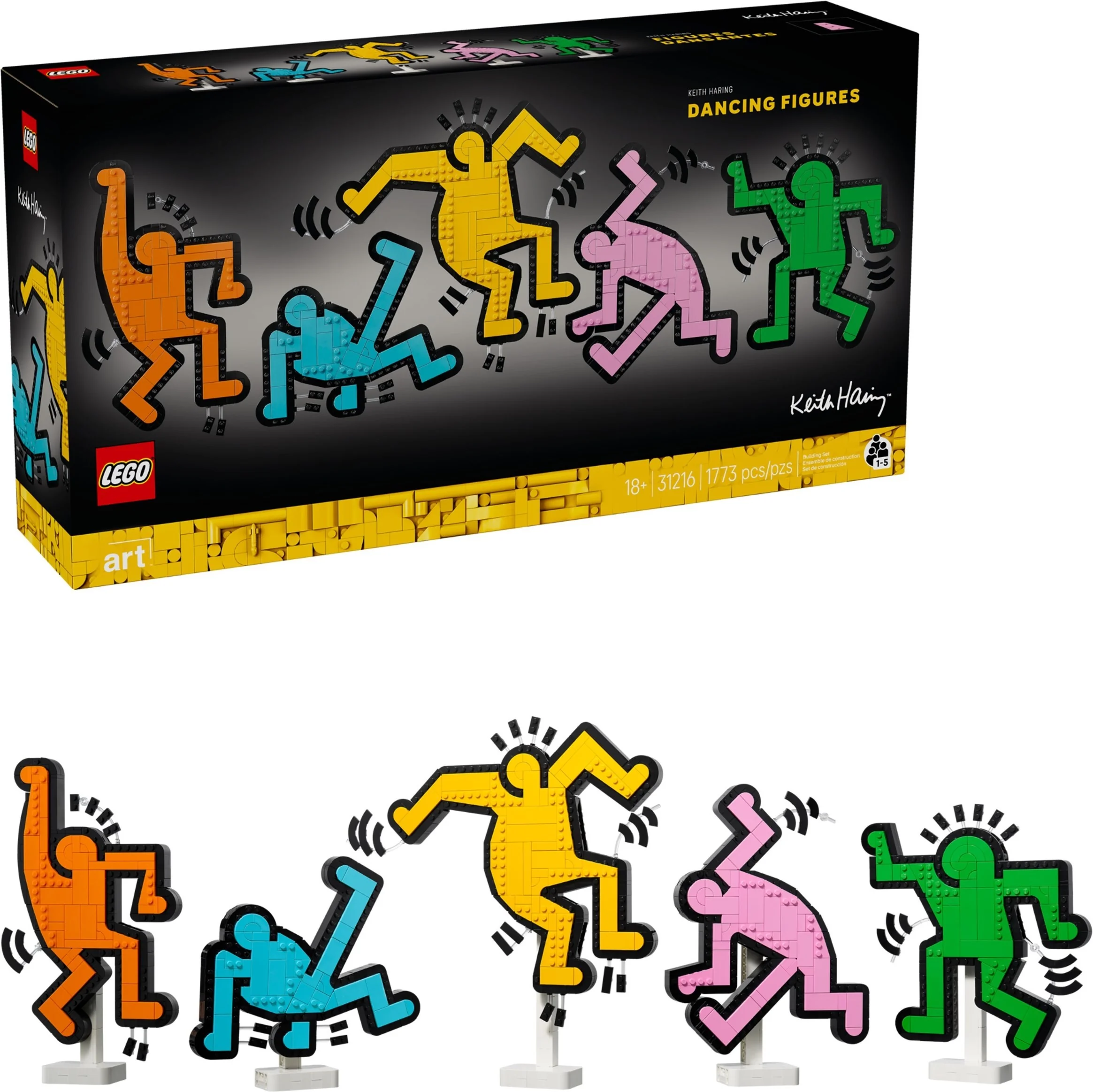 Keith Haring – Tanzende Figuren - Thumbnail 7
