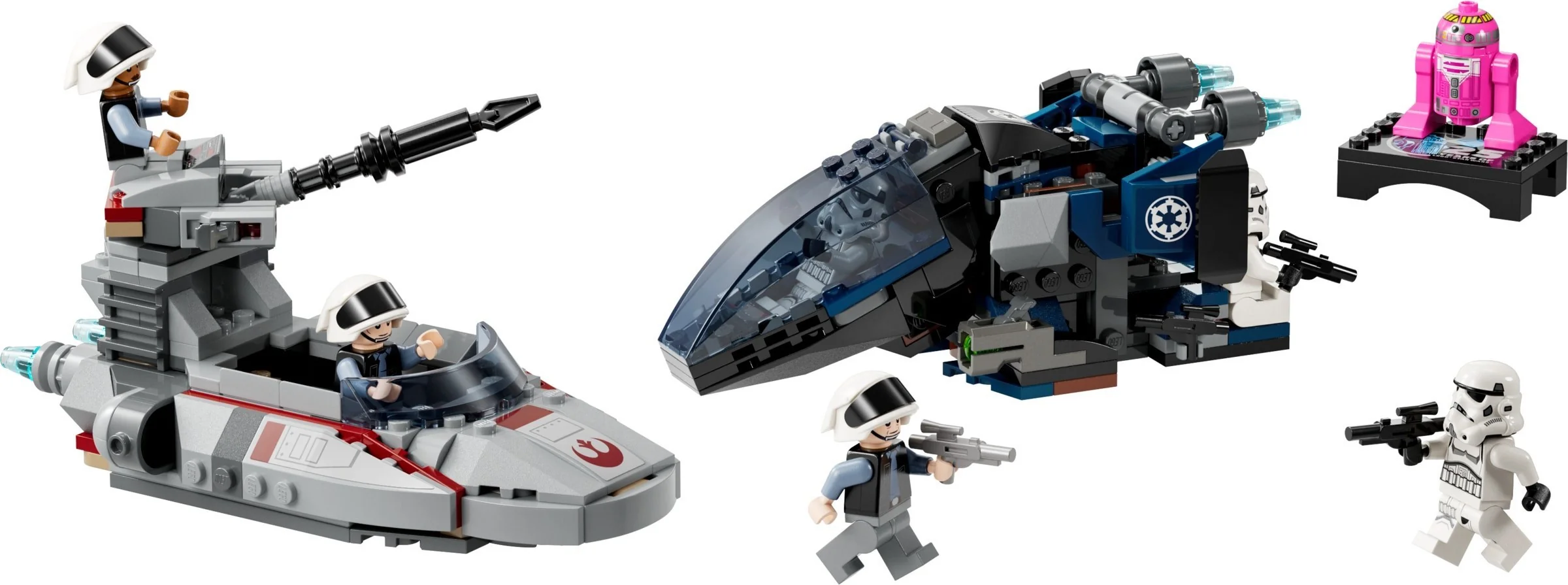 Imperial Dropship vs. Rebel Scout Speeder - Bild 1