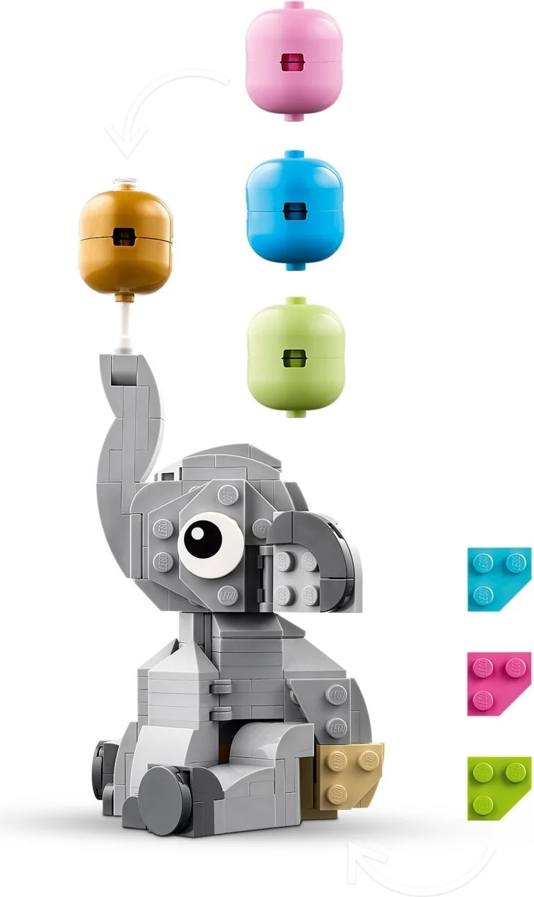 Schwebender Baby-Elefant - Thumbnail 7