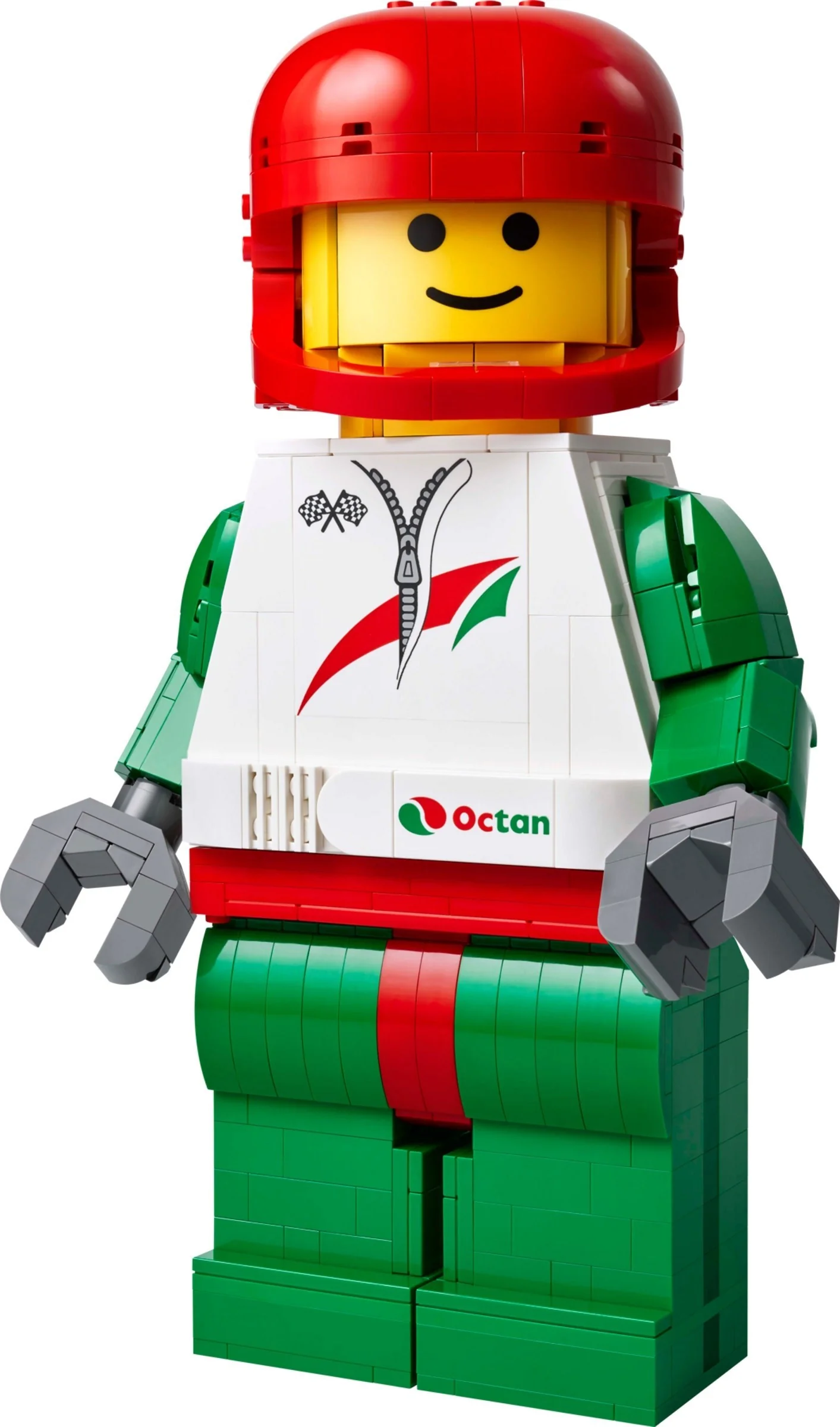 Große Rennfahrer-Minifigur - Bild 1