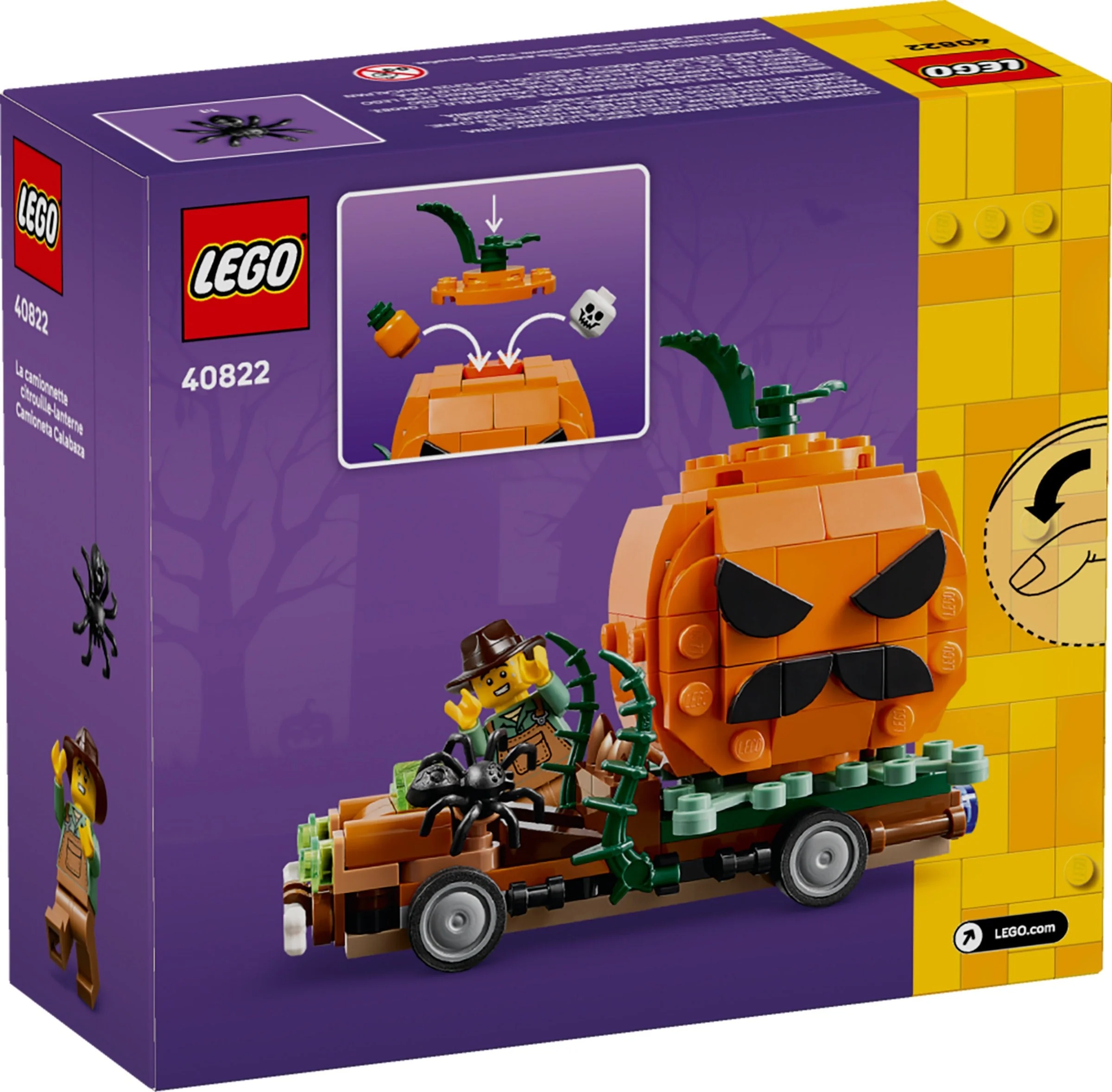 Pickup mit Halloweenkürbis - Thumbnail 4