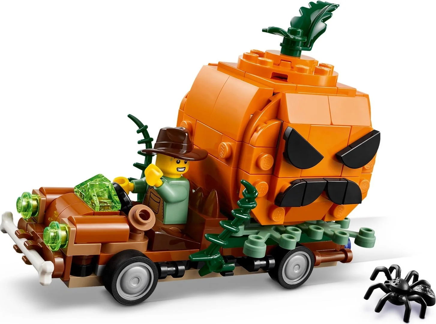 Pickup mit Halloweenkürbis - Thumbnail 7
