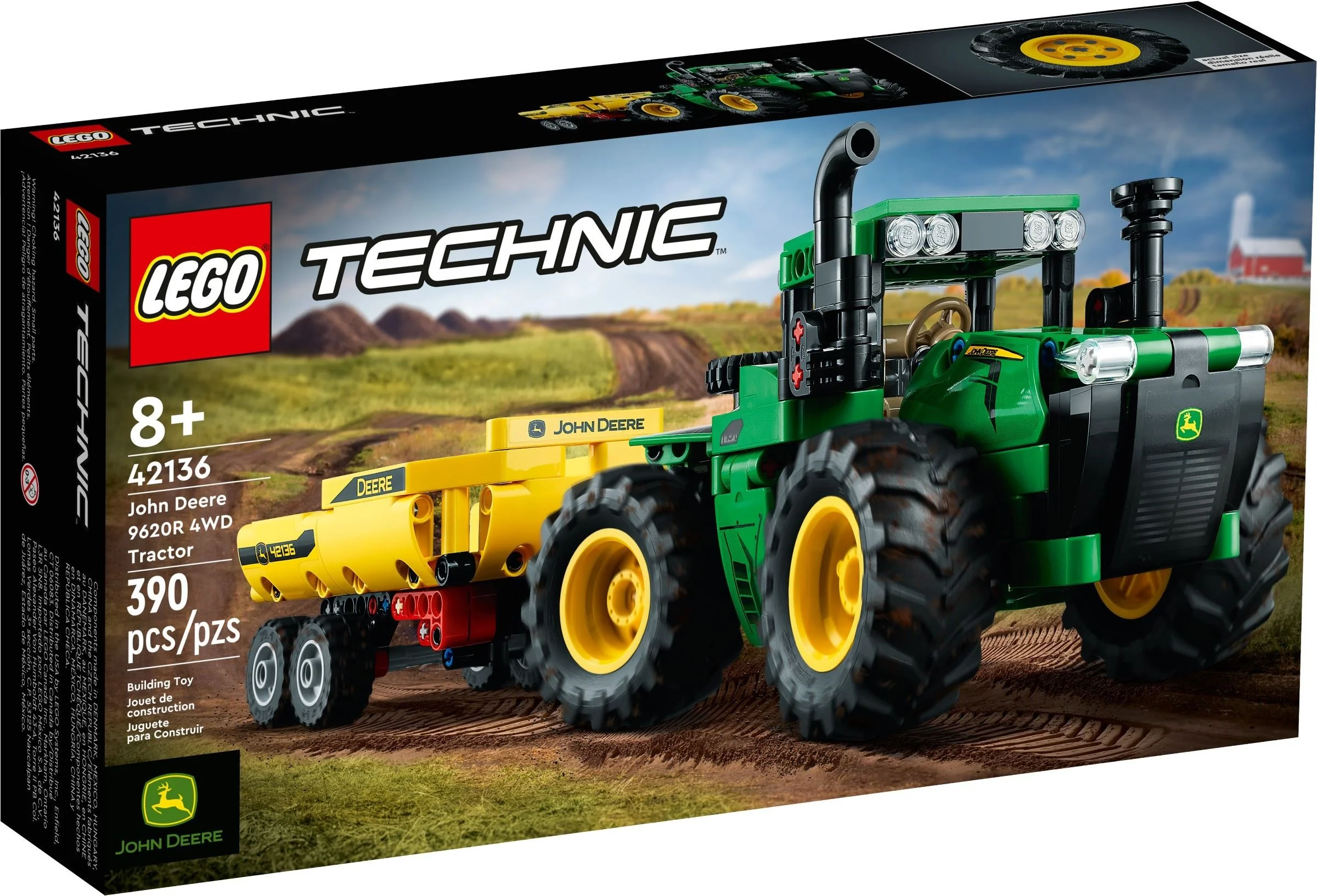 John Deere 9620R 4WD Tractor - Thumbnail 4