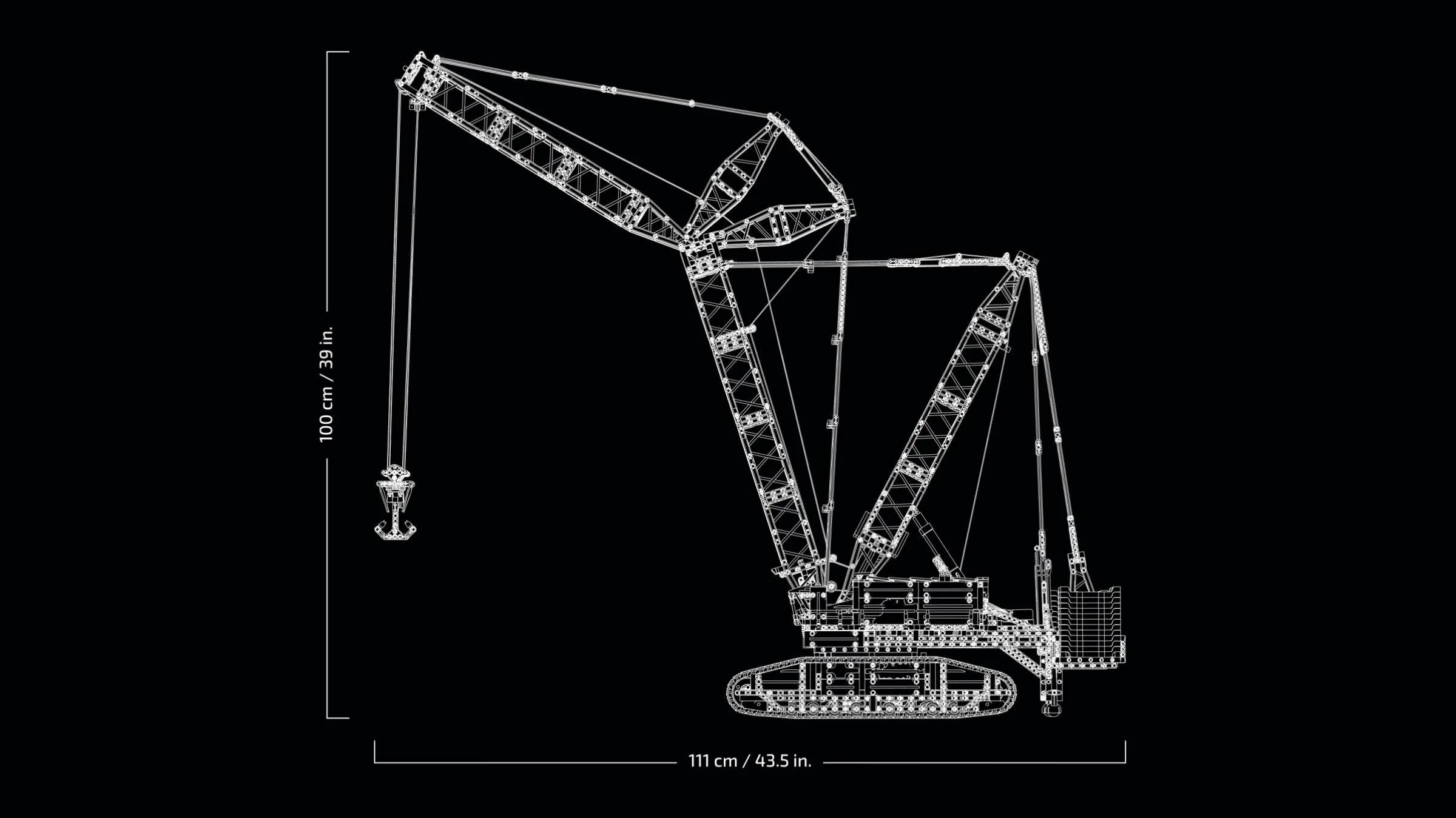 Liebherr Crawler Crane Lr 13000 - Thumbnail 6