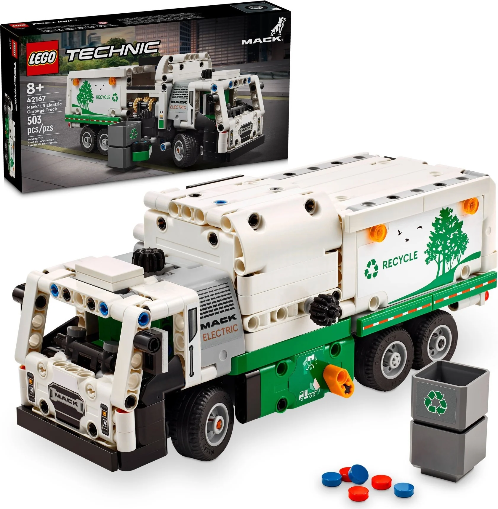 Mack® LR Electric Müllwagen - Thumbnail 5