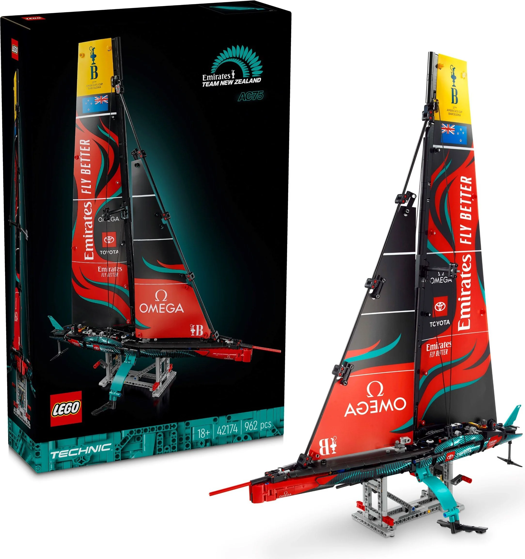 Emirates Team New Zealand AC75 Rennjacht - Thumbnail 7