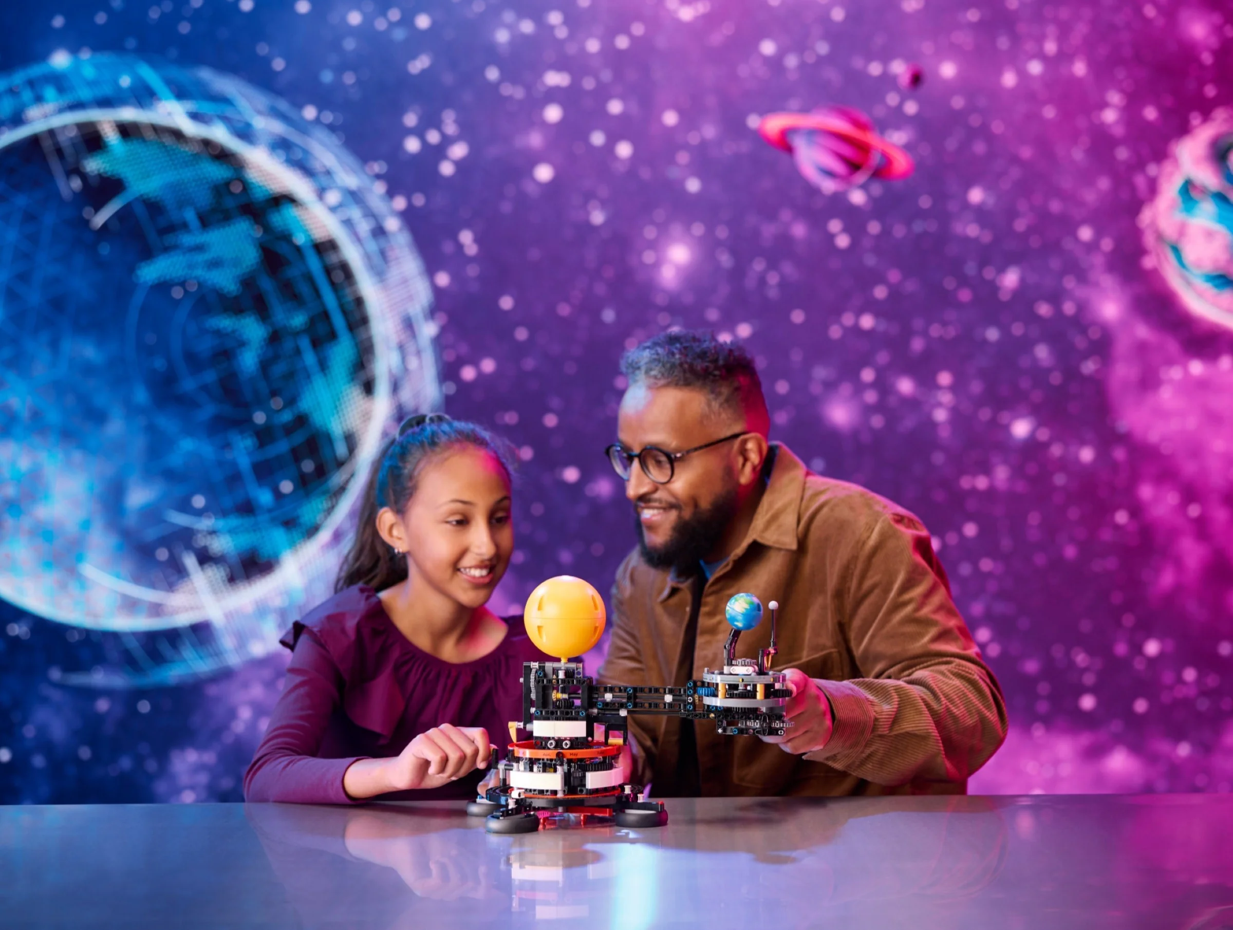 Sonne Erde Mond Modell - Thumbnail 6