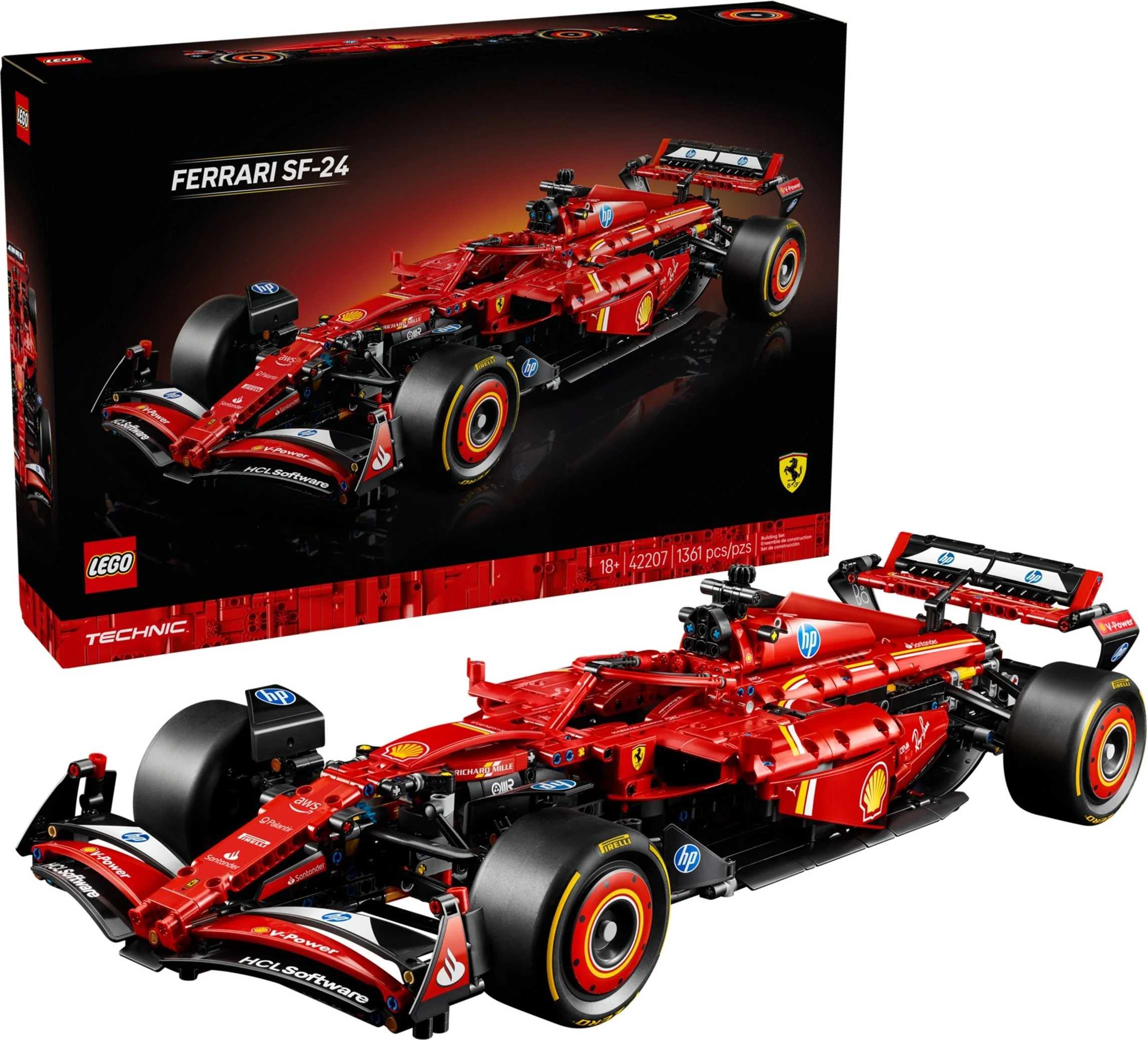Ferrari SF-24 F1 Rennauto - Thumbnail 3