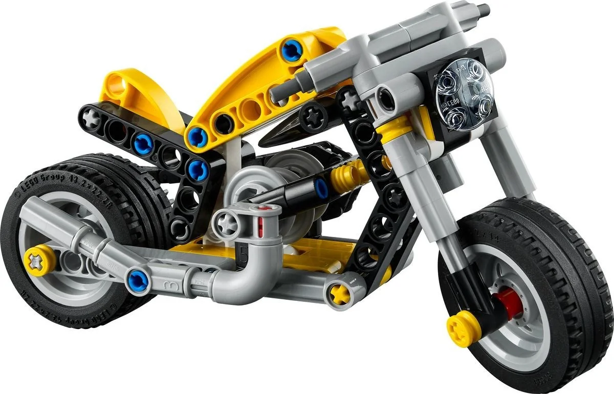 Yellow Motorcycle - Bild 1