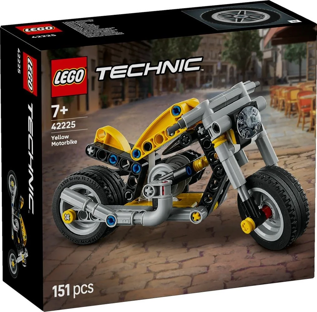 Yellow Motorcycle - Thumbnail 4