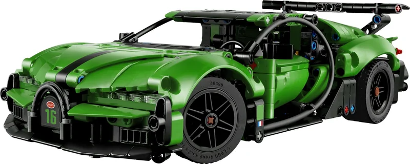Green Bugatti Chiron Pur Sport Hypercar - Bild 1