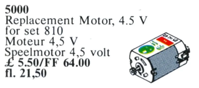 Replacement 4.5V Motor - Bild 1