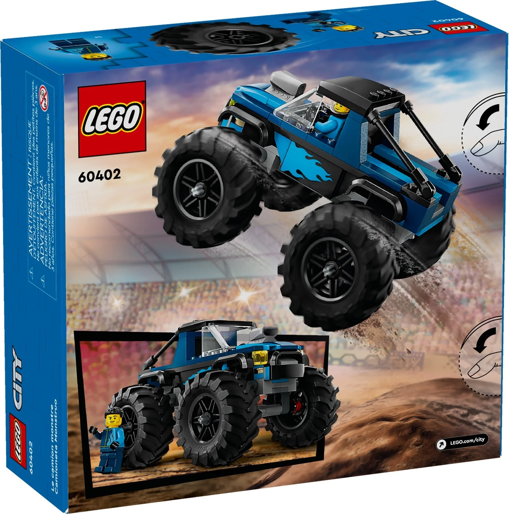 Blauer Monstertruck - Thumbnail 4