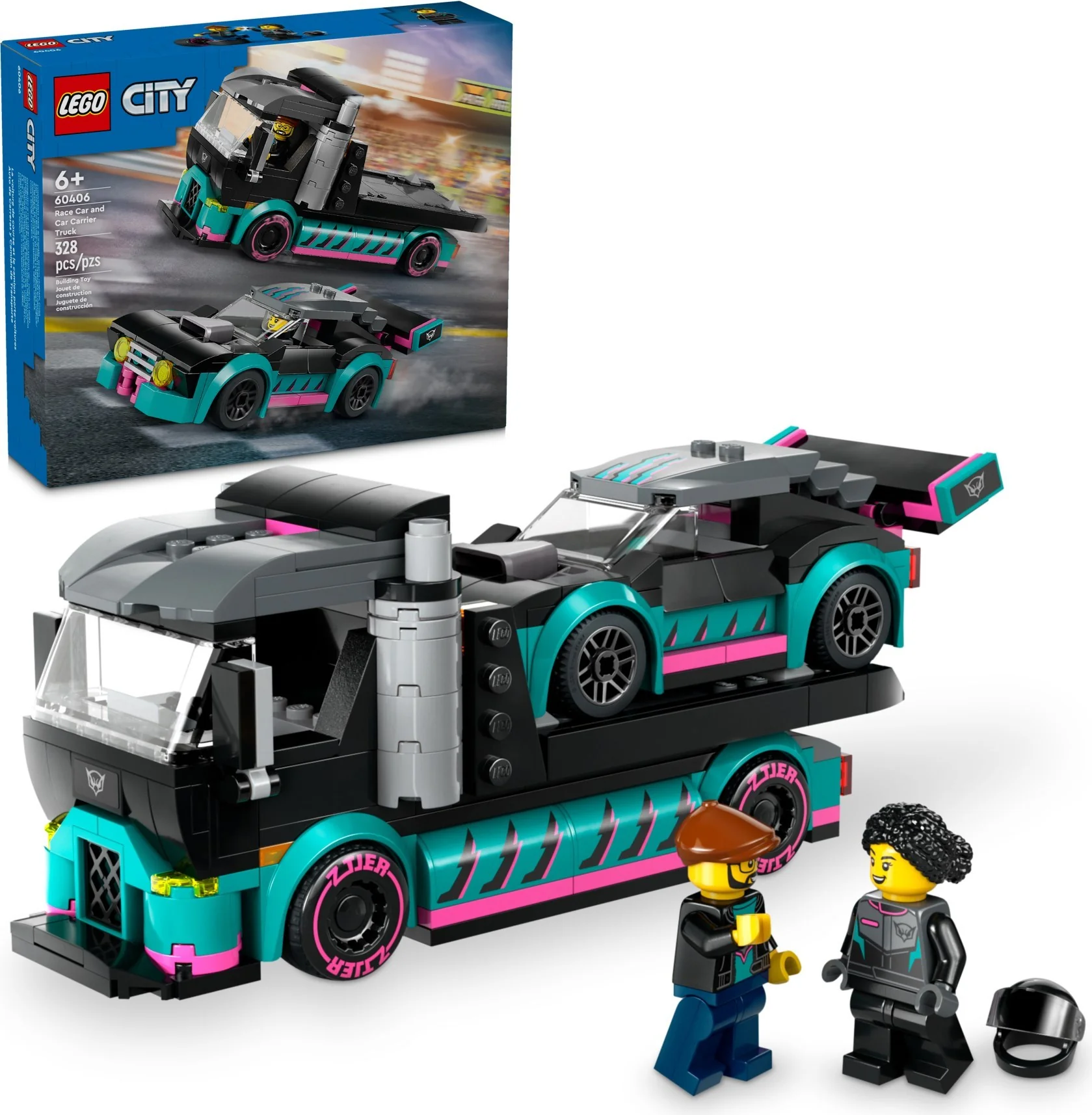 Autotransporter mit Rennwagen - Thumbnail 7