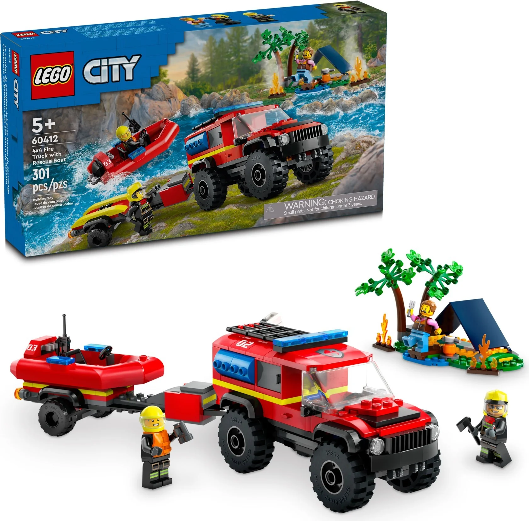 Feuerwehrgeländewagen mit Rettungsboot - Thumbnail 2
