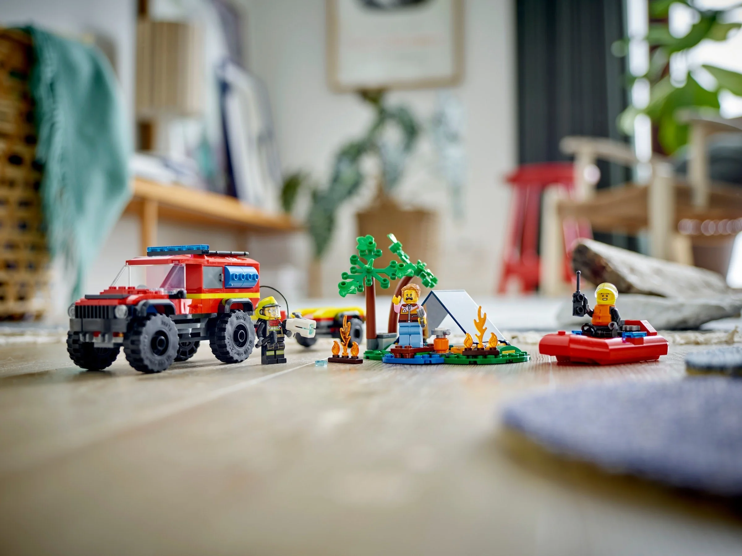 Feuerwehrgeländewagen mit Rettungsboot - Thumbnail 8