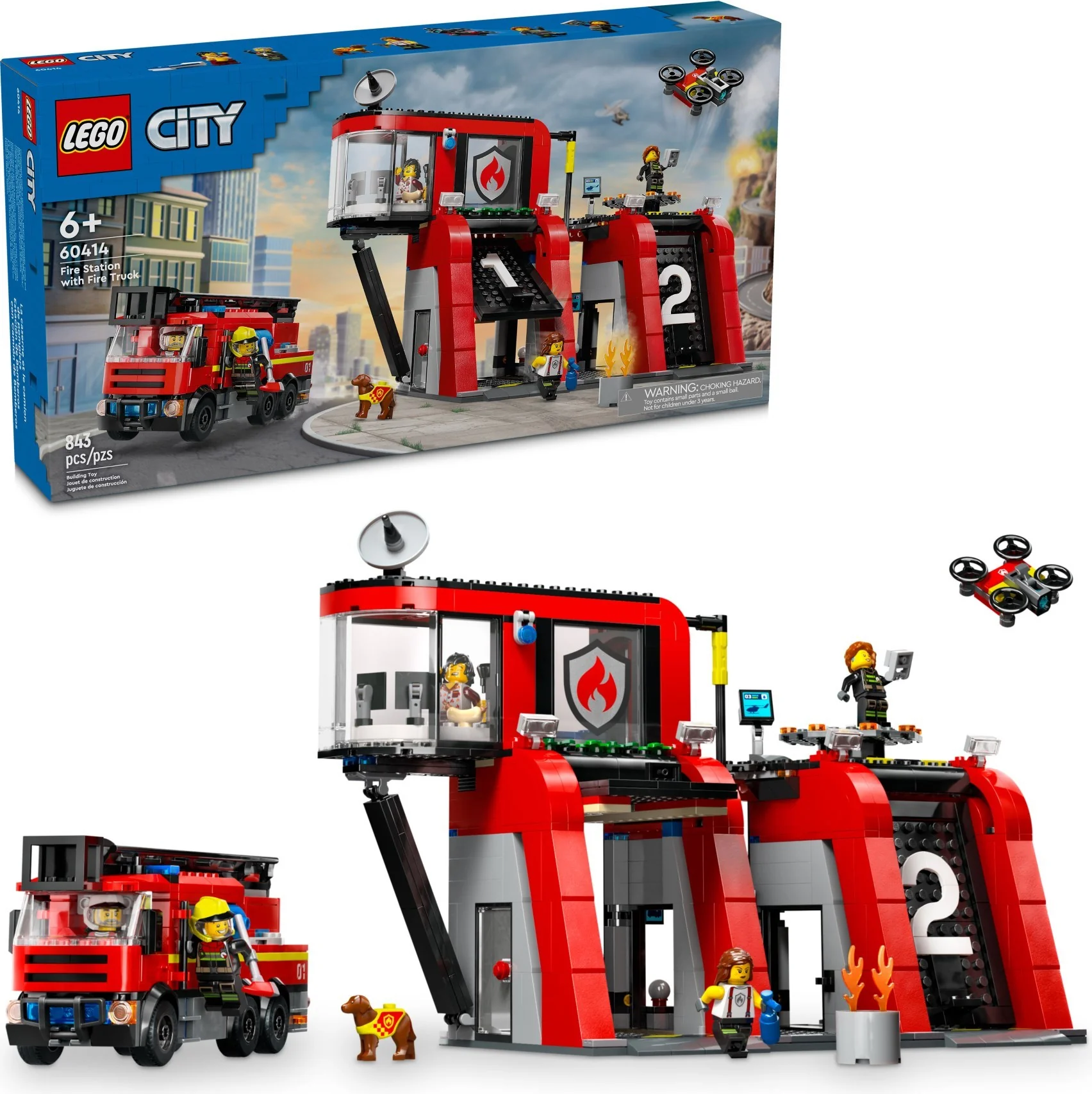 Fire Station With Fire Truck - Thumbnail 10