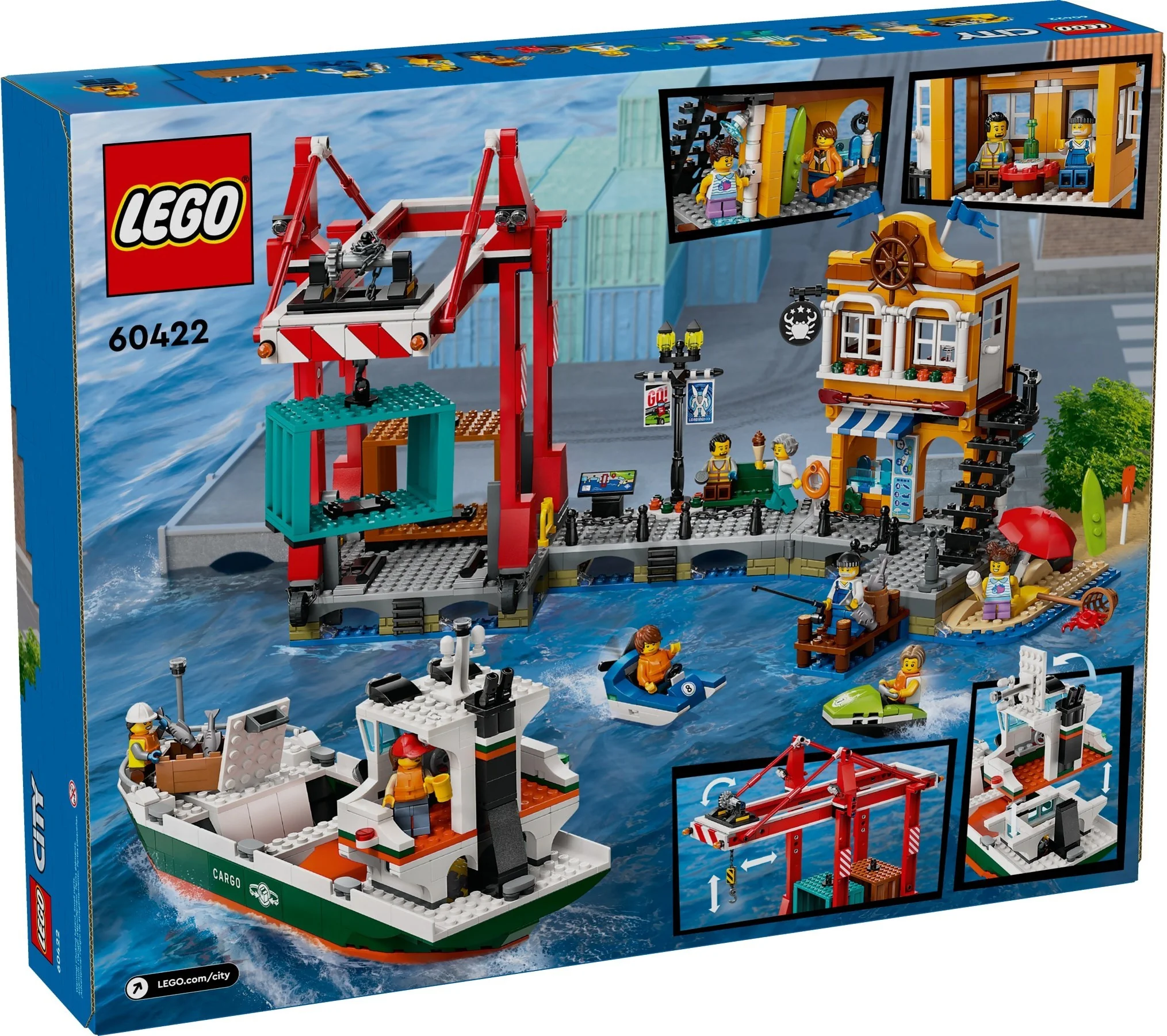 Hafen mit Frachtschiff - Thumbnail 8