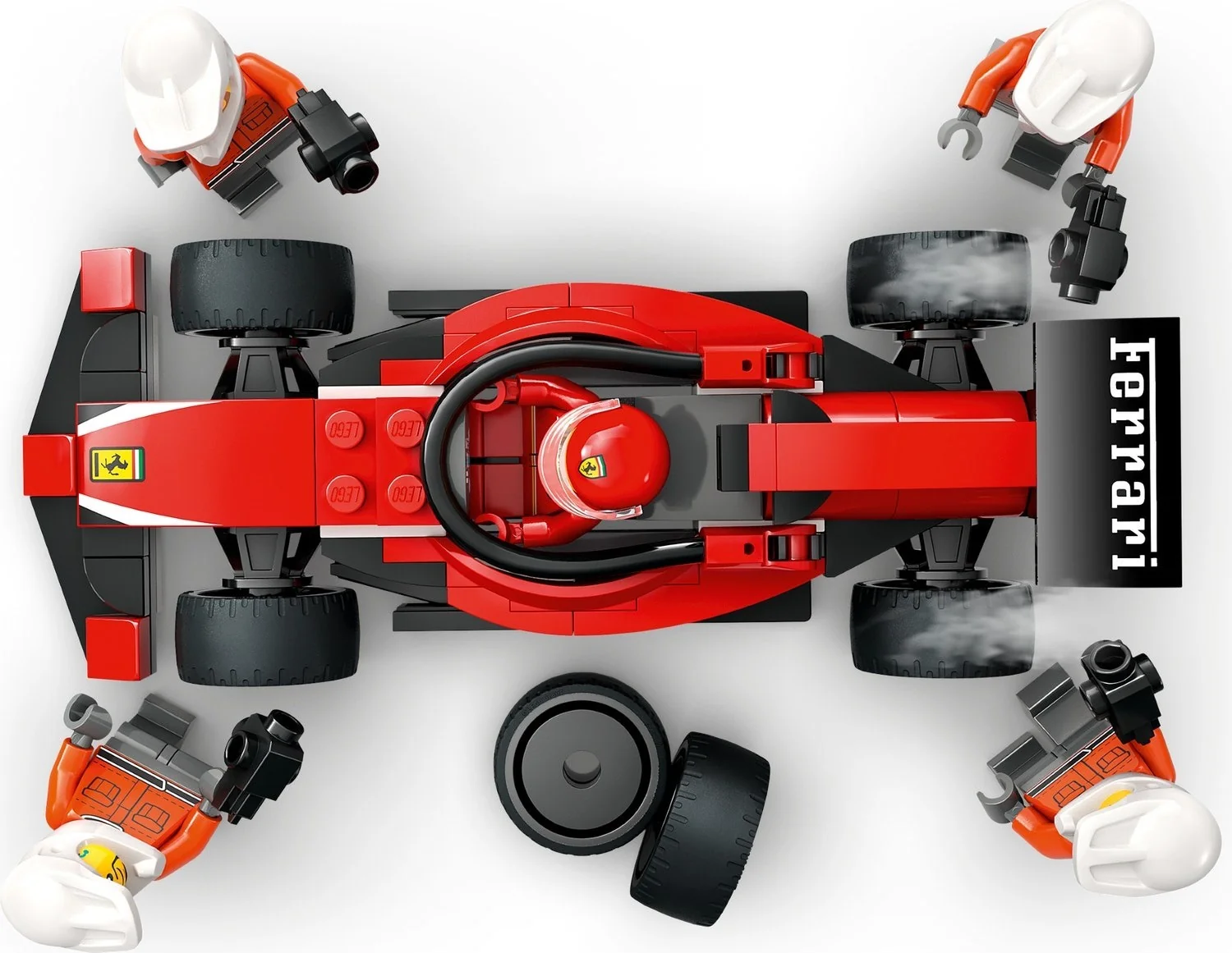F1® Boxenstopp mit Boxencrew und Ferrari Flitzer - Thumbnail 4