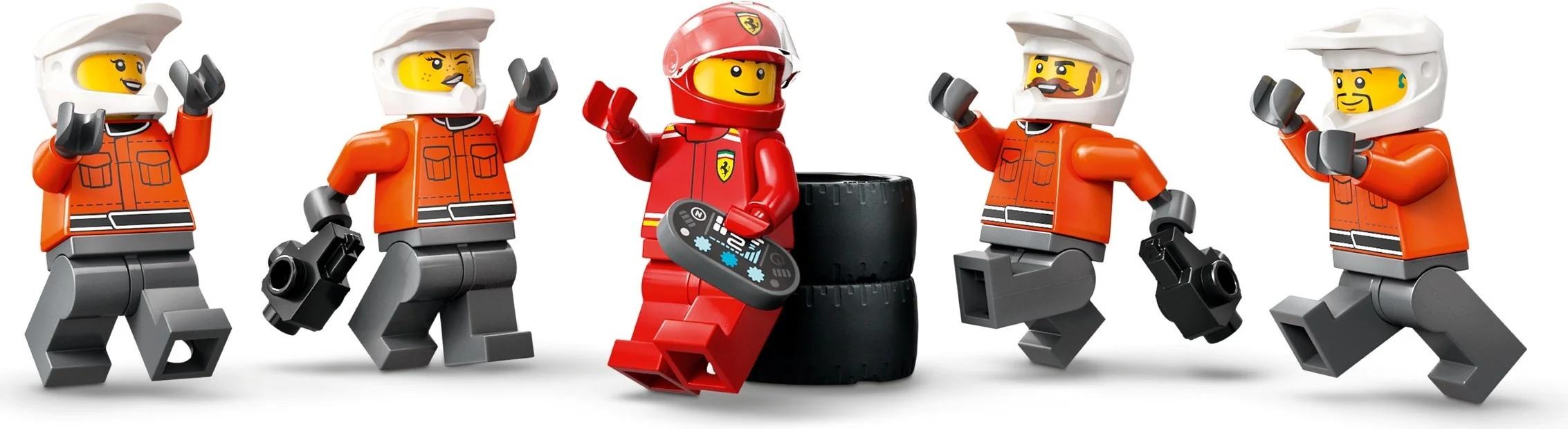 F1® Boxenstopp mit Boxencrew und Ferrari Flitzer - Thumbnail 5