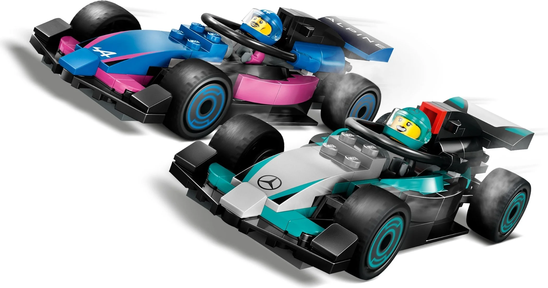 F1® Garage mit Mercedes-AMG & Alpine Rennautos - Thumbnail 4