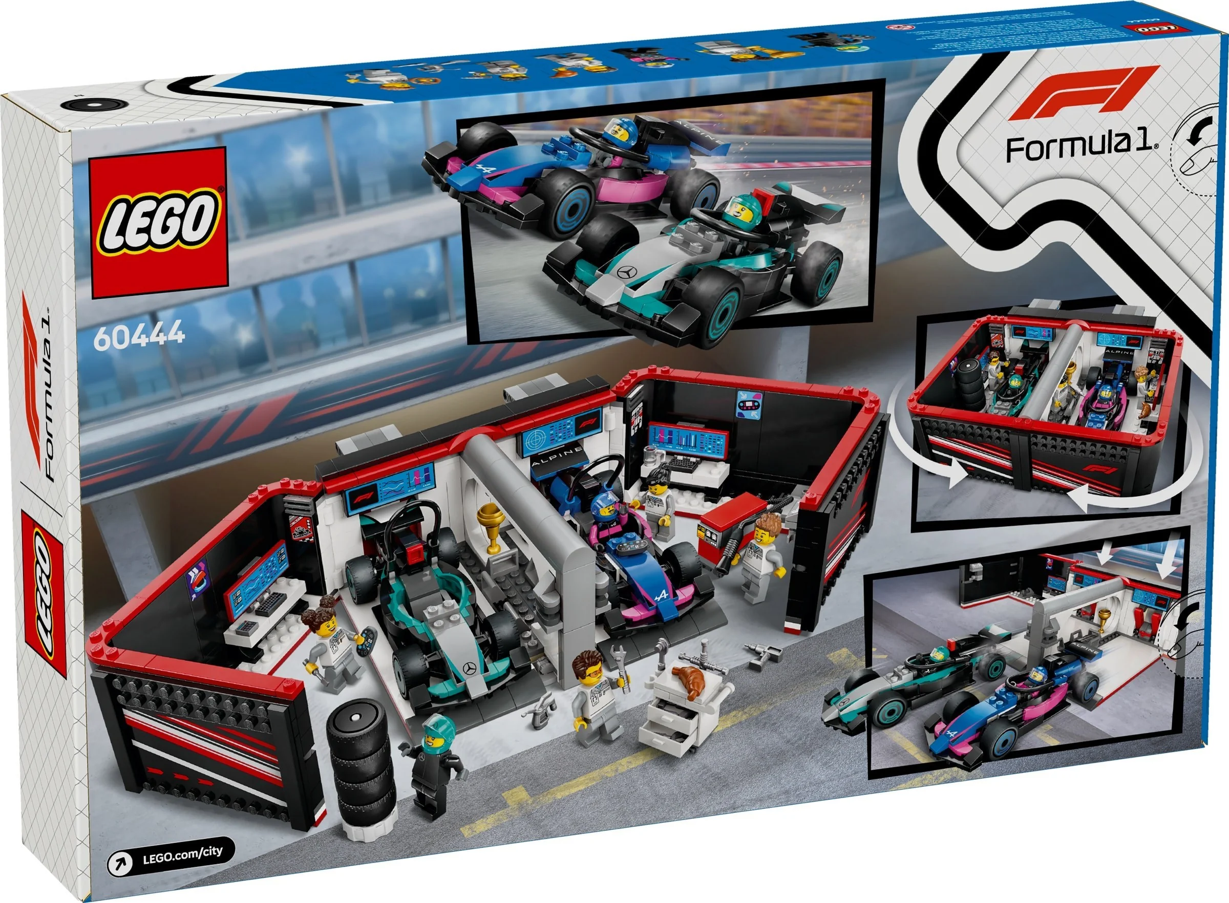 F1® Garage mit Mercedes-AMG & Alpine Rennautos - Thumbnail 6