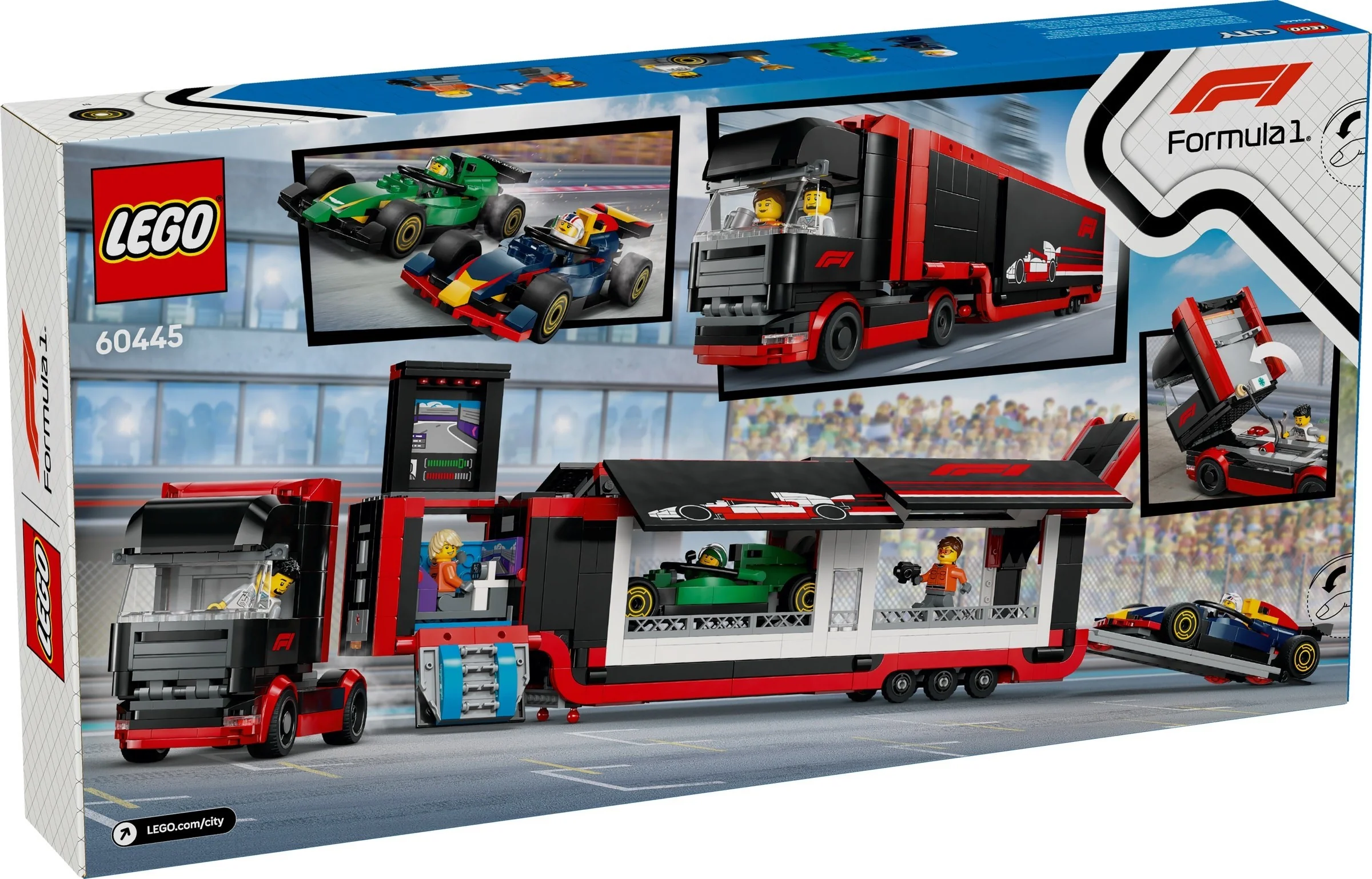 F1 Truck With Rb20 Amr24 F1 Cars - Thumbnail 2