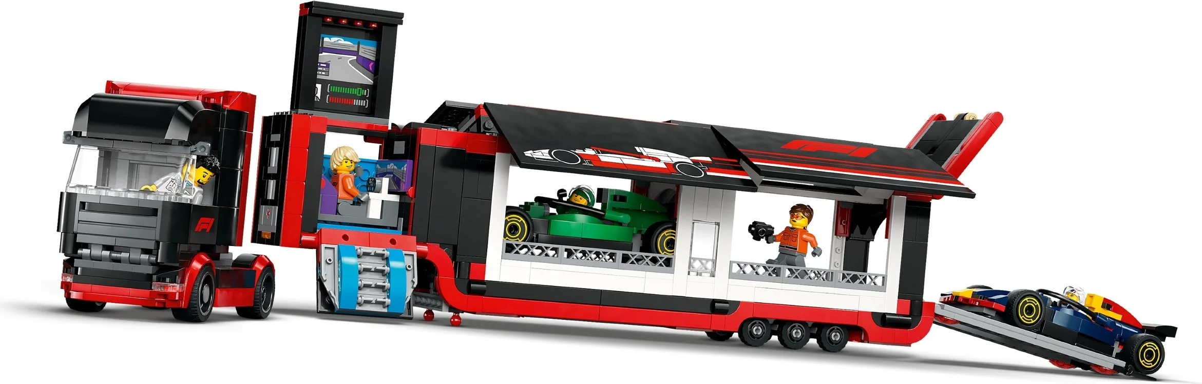 F1 Truck With Rb20 Amr24 F1 Cars - Thumbnail 8