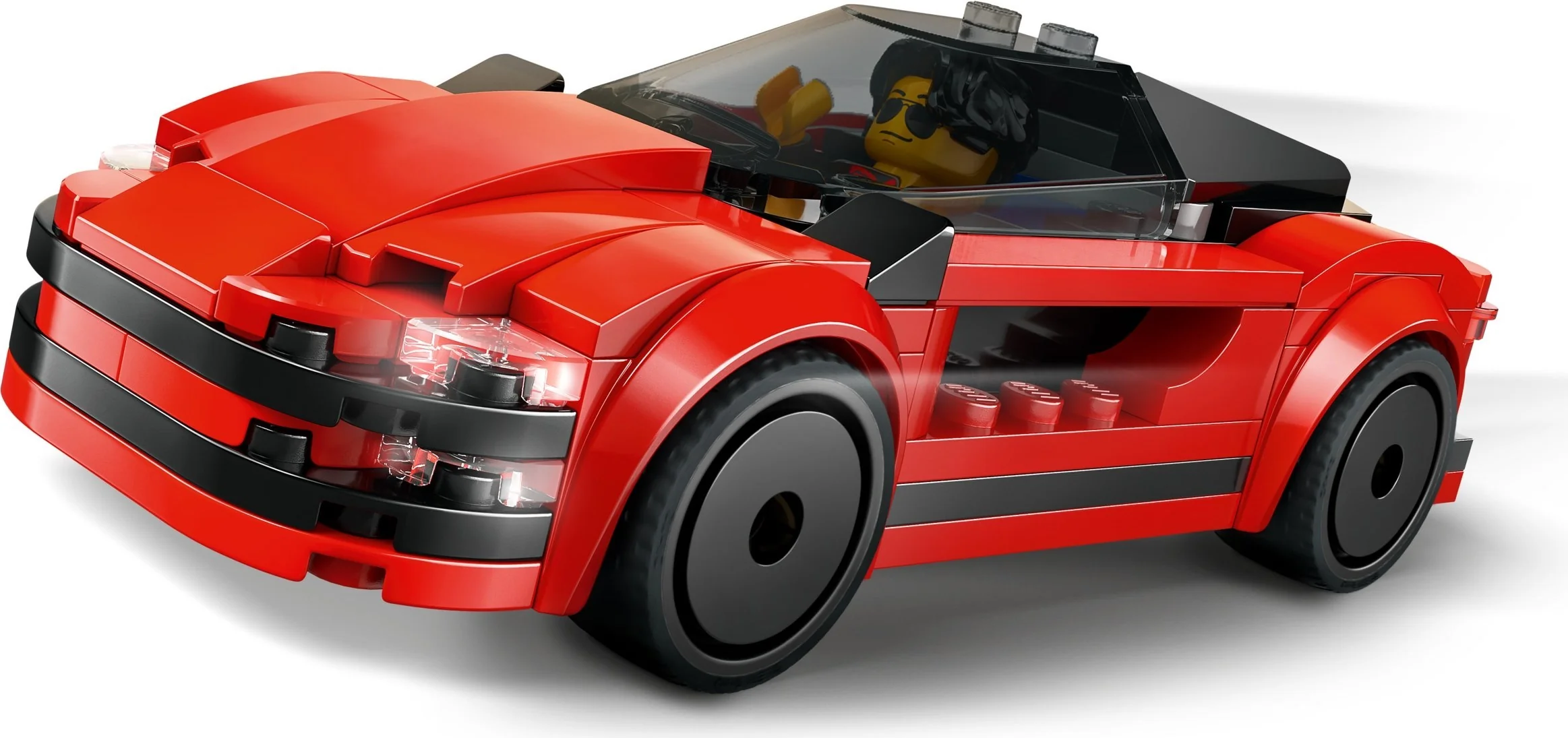 Roter Sportwagen - Thumbnail 3