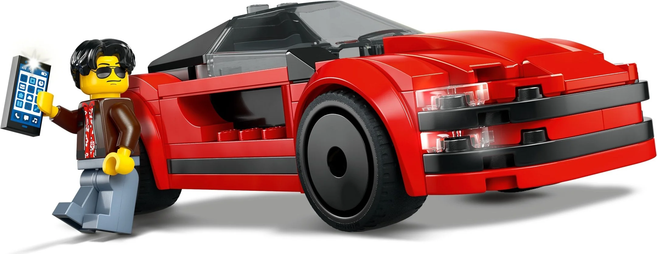 Roter Sportwagen - Thumbnail 10