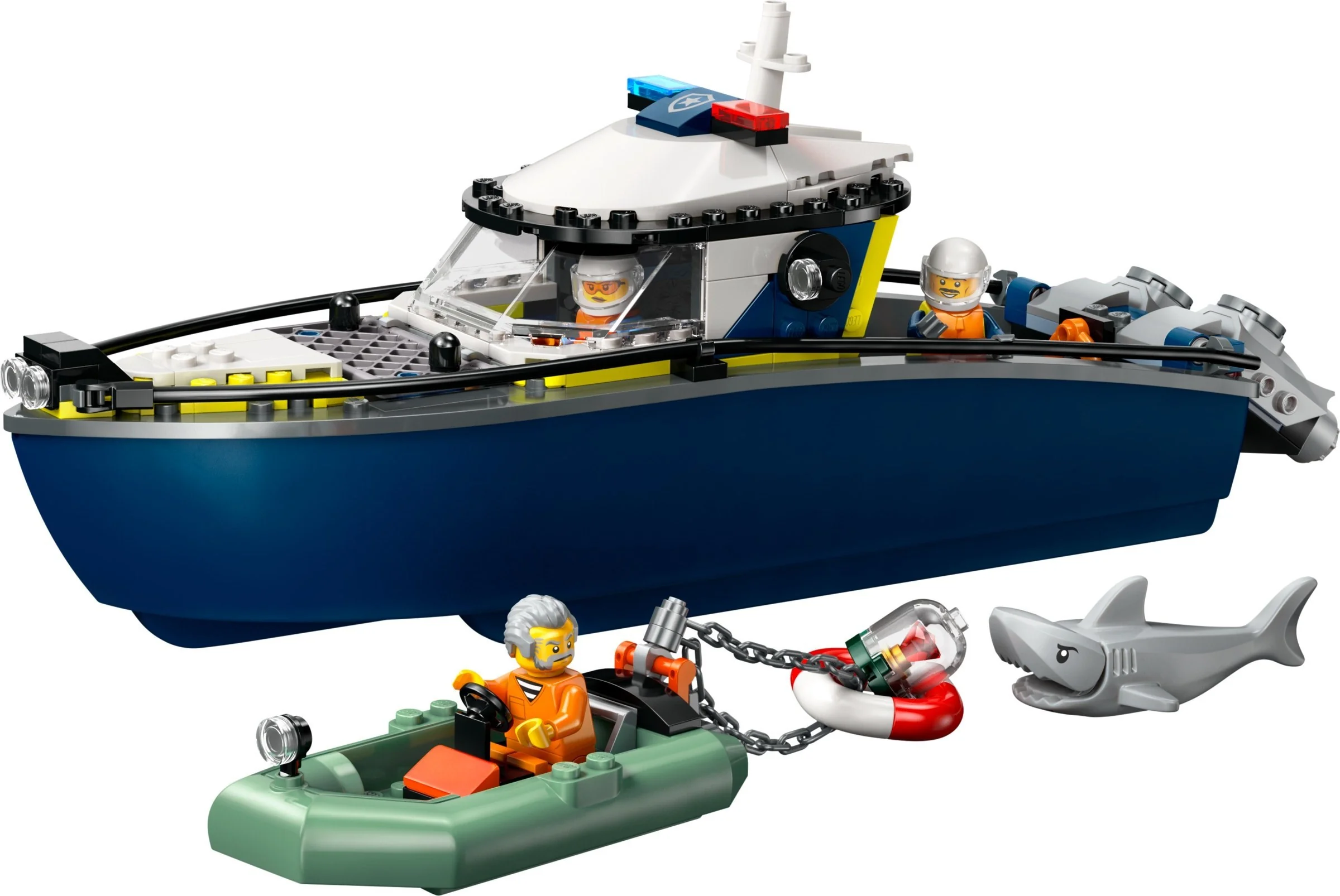 Verfolgungsjagd im Polizeiboot - Bild 1