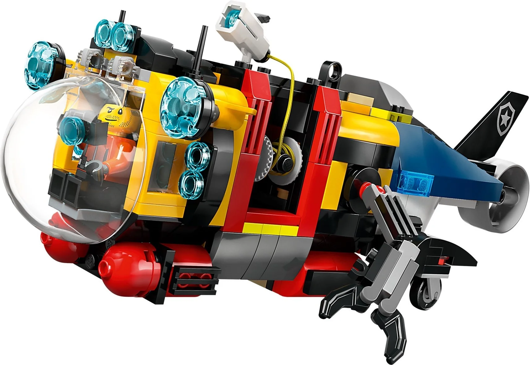 Kombinationsset mit Hubschrauber, Löschauto und U-Boot - Thumbnail 10
