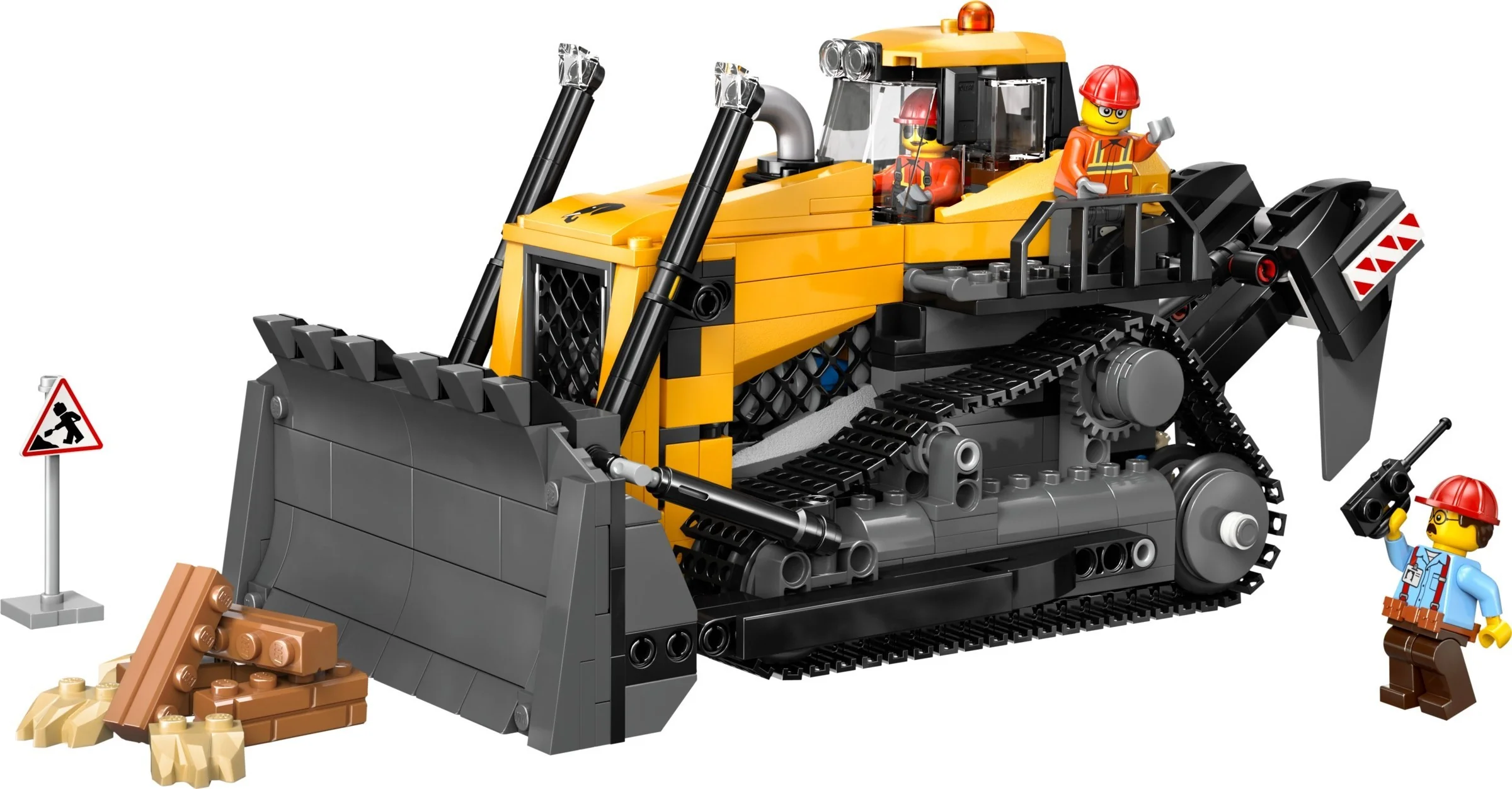 Gelber Bulldozer - Bild 1