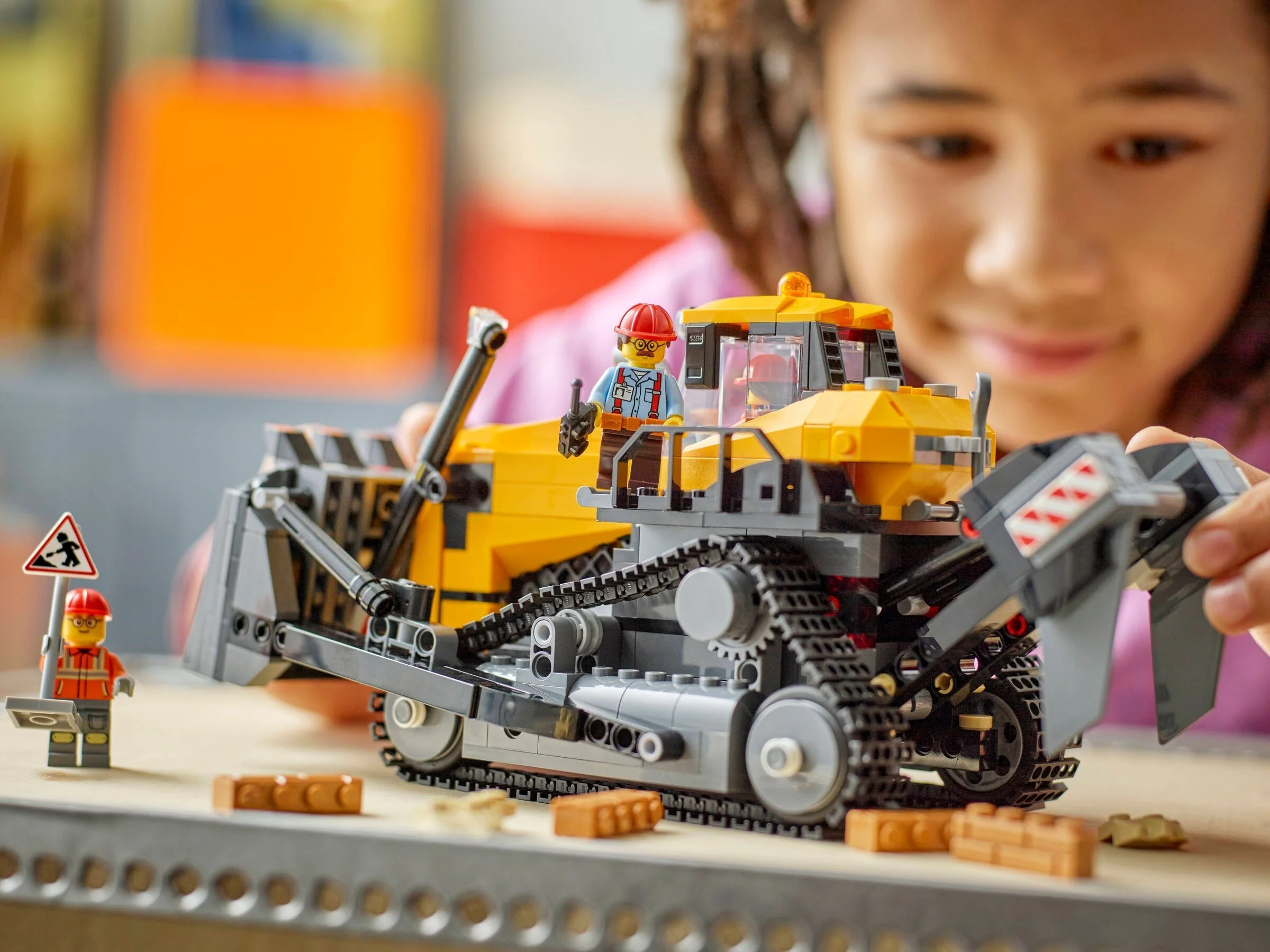 Gelber Bulldozer - Thumbnail 10