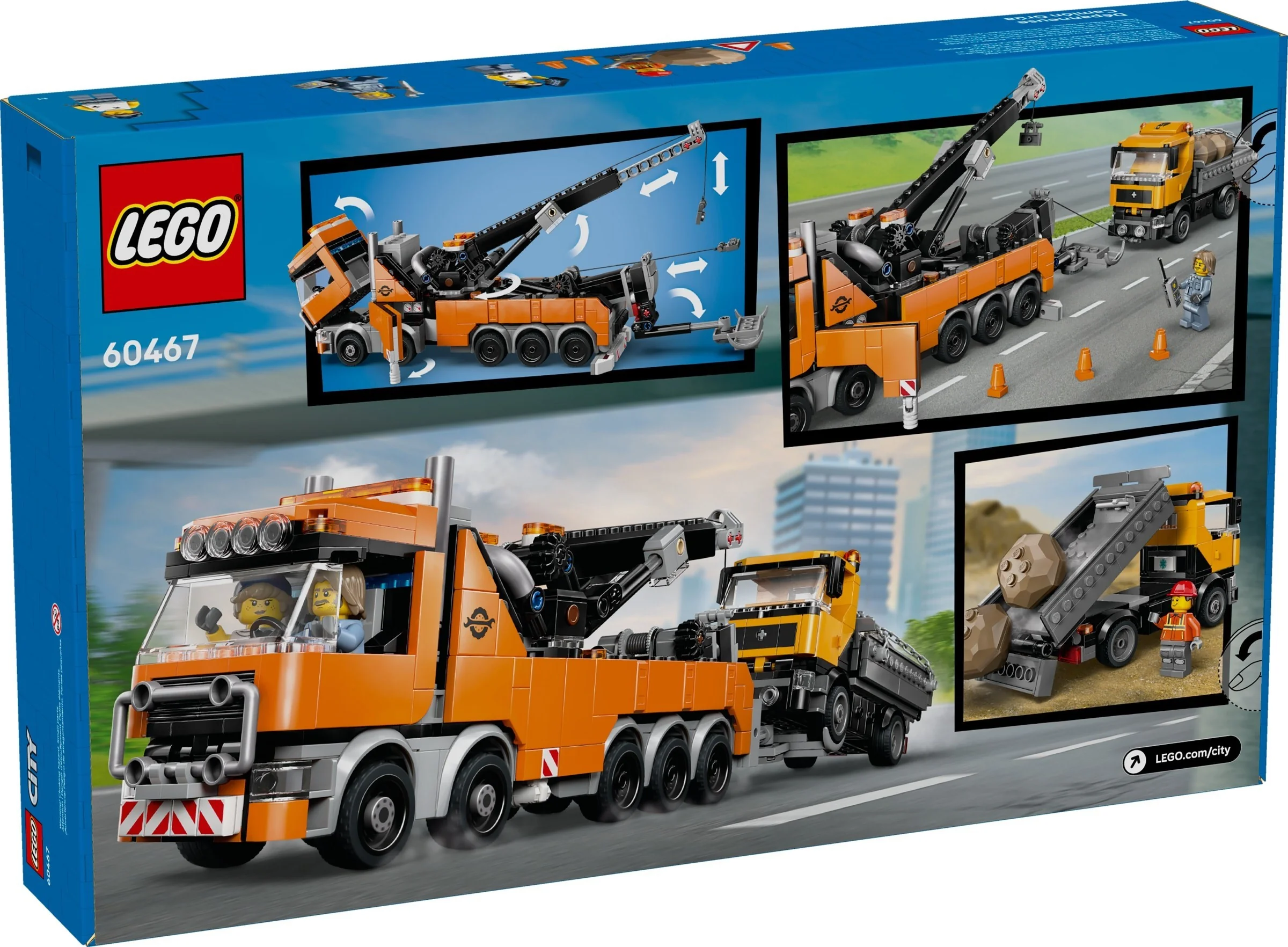Schwerlast-Abschleppwagen mit Kran - Thumbnail 9