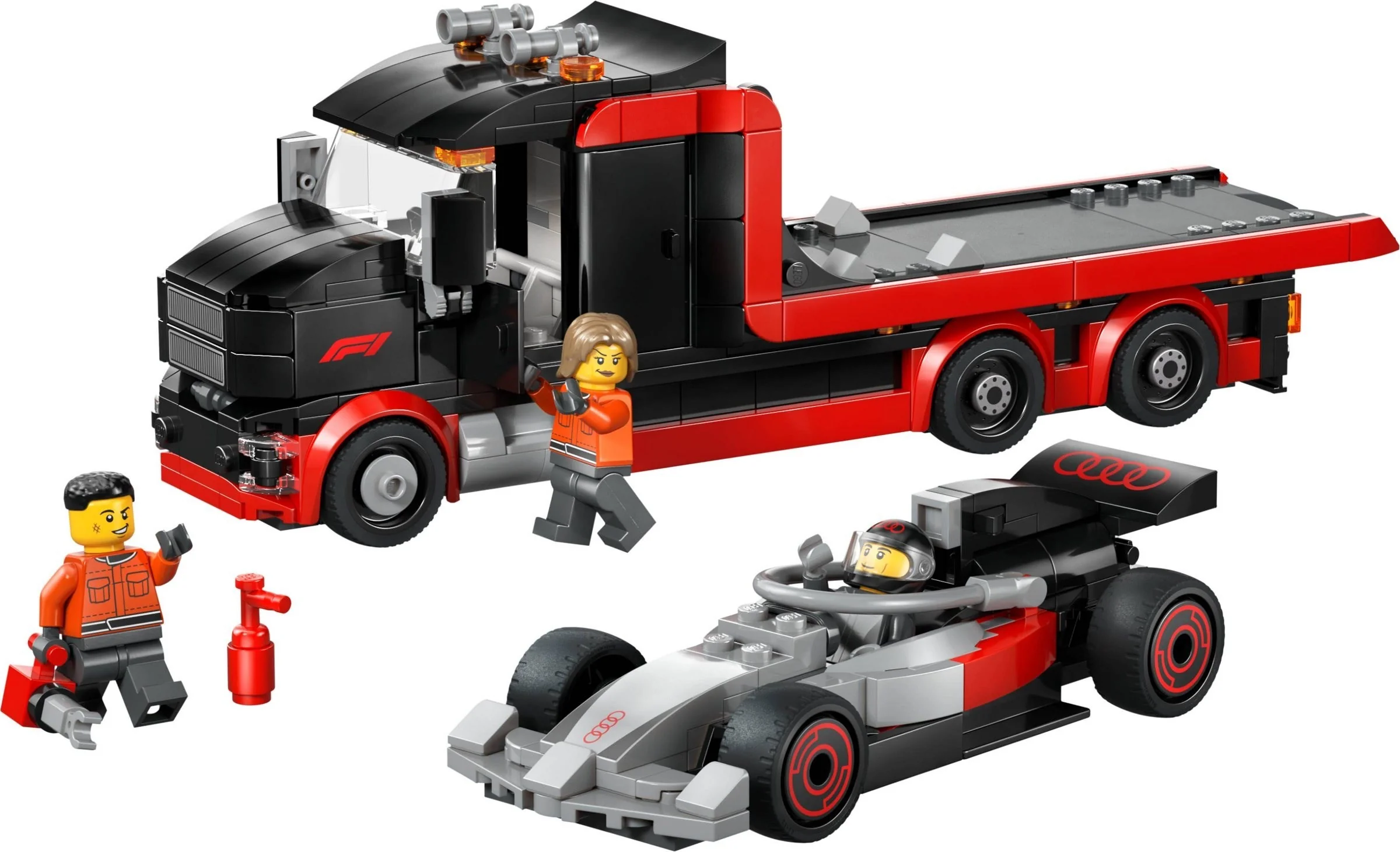 F1 Display Truck with Audi F1 Race Car - Thumbnail 2