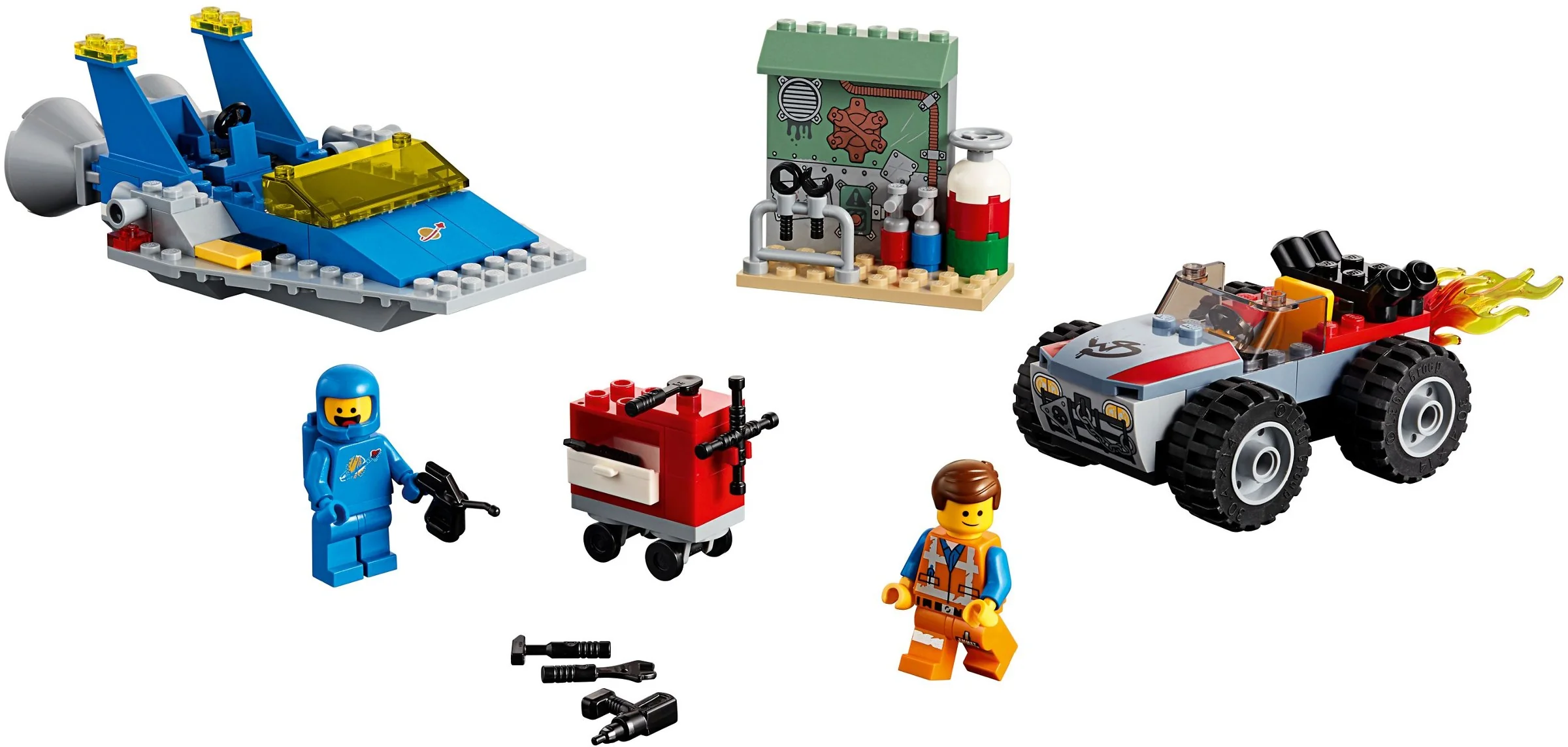 Emmet and Benny's 'Build and Fix' Workshop!