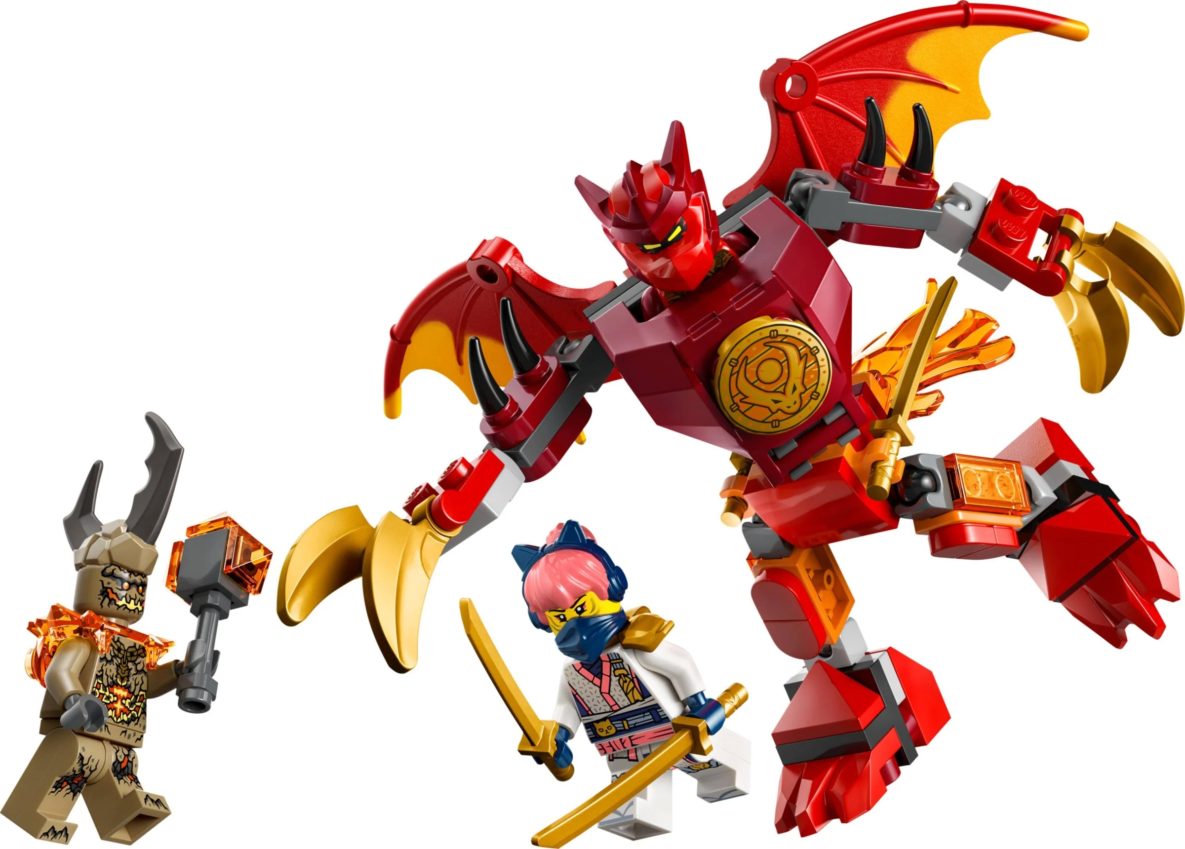 Kai's Dragon Mech Battle Pack