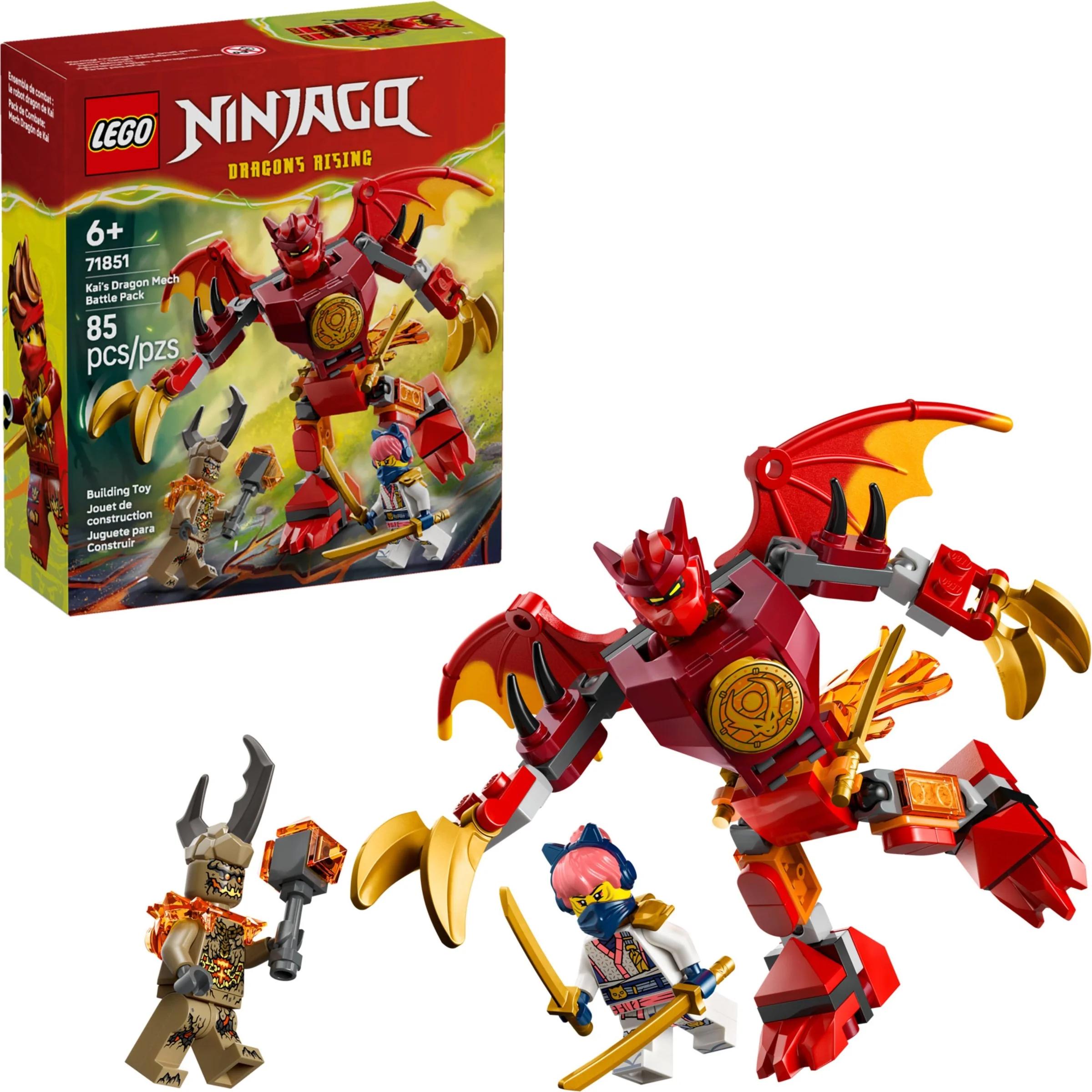Kai's Dragon Mech Battle Pack - Thumbnail 2