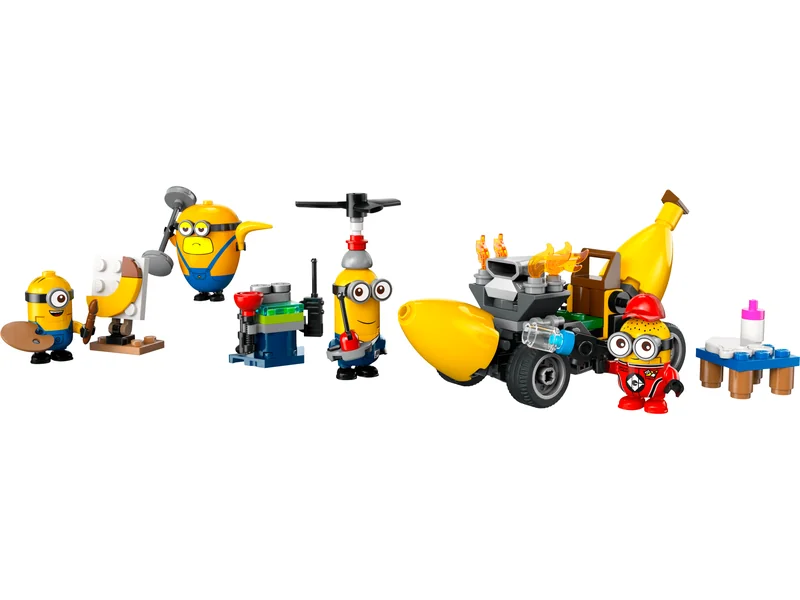 Minions und das Bananen Auto
